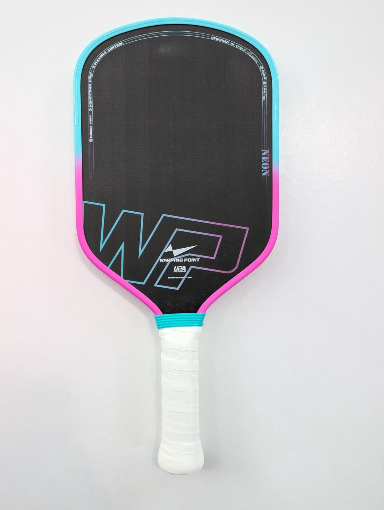 Warping Point Neon Gen 3 Pickleball Paddle, UPA-A Approved, Triple-Layer T700 Raw Carbon Fiber, 16MM EdgeFusion Core, Thermoformed Frame, Tour-Level Spin, Control & Power customer photo 2