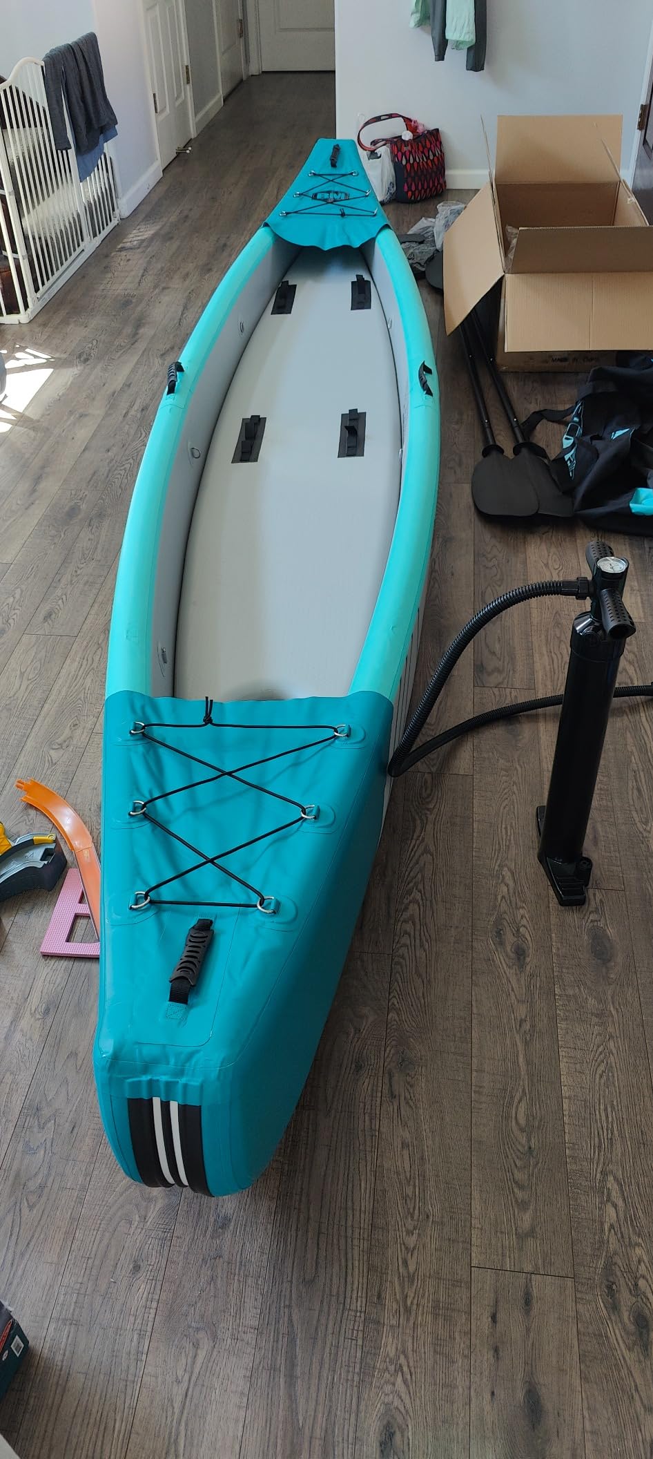 BEYOND MARINA Inflatable Kayak 1/2/3 Person Adult- Full Drop Stitch Kayak customer photo 2