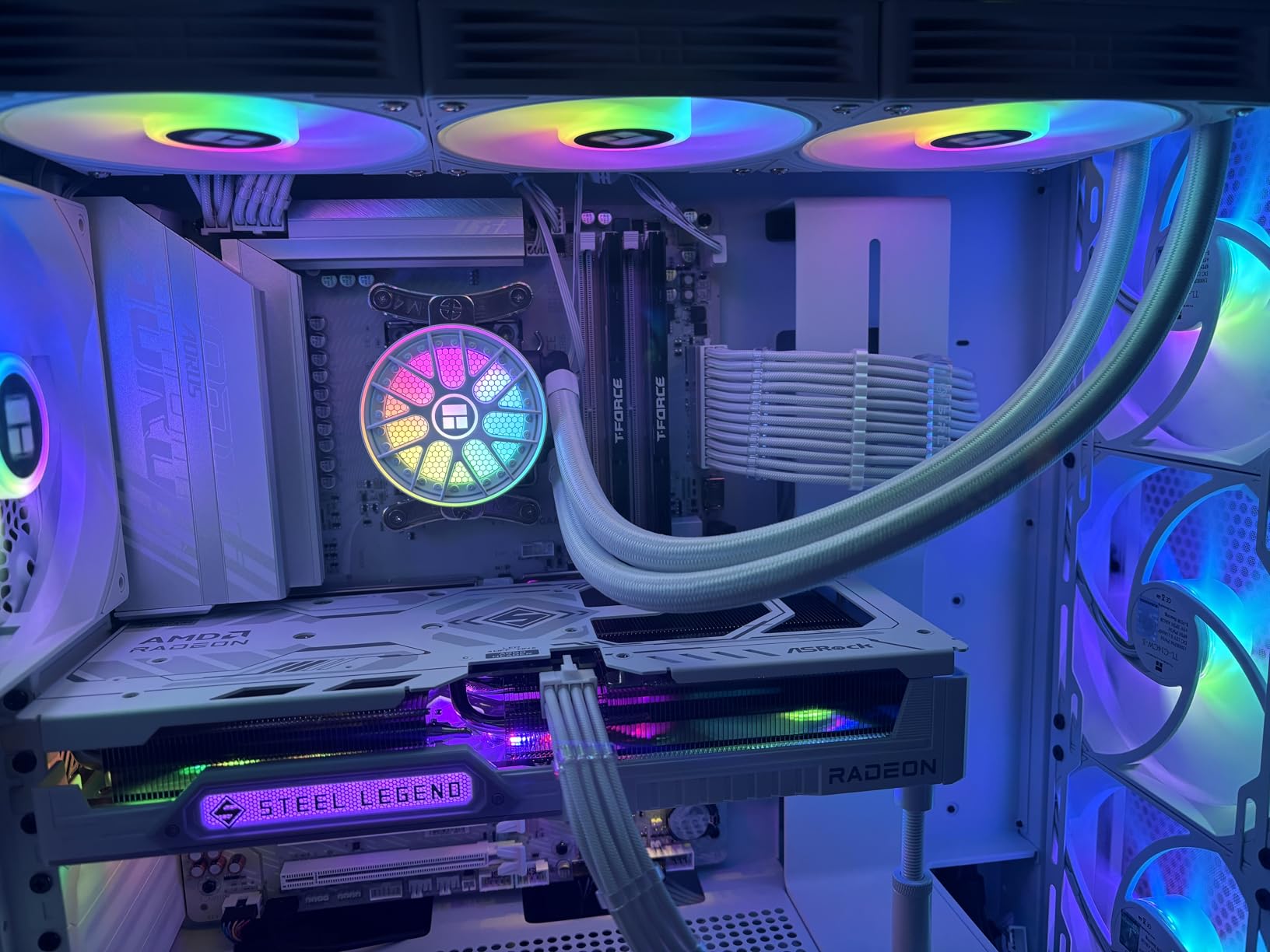 Thermalright Aqua Elite 360 V6 ARGB Black CPU Liquid Cooler, 360 Cooling Row Size,3x120mm Water Radiator,AMD: AM4/AM5,Intel LGA115X/1200/1700/1851, AIO CPU Cooler customer photo 1