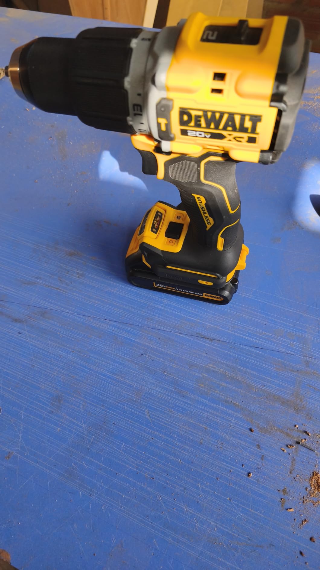 DEWALT 20V MAX XR Brushless Cordless 1/2 in. Hammer Drill (Tool Only) (DCD806B) customer photo 1