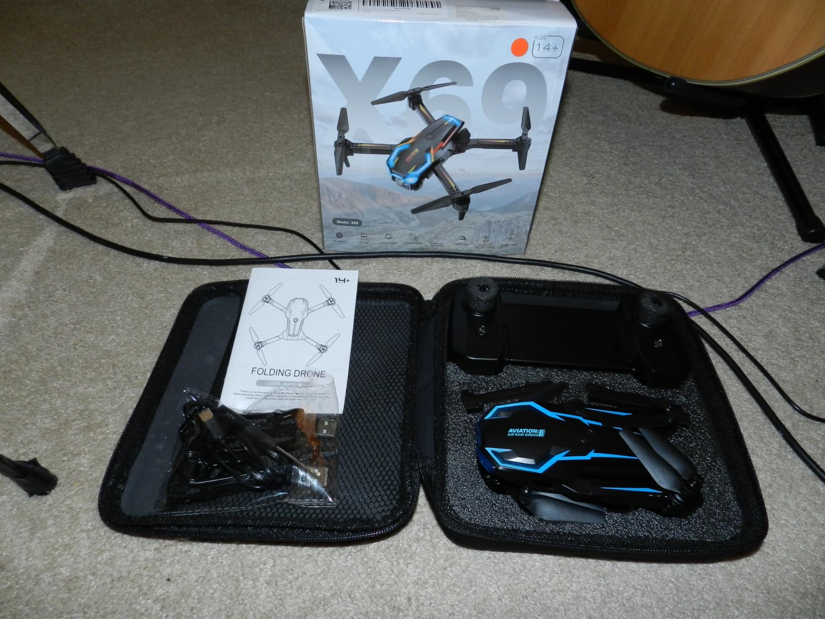 Drone with Camera for Adults, 2K HD FPV Drones with Upgrade Altitude Hold, One-Key Take Off/Landing, Speed Adjustment, Headless Mode, 2 Batteries, Toys Gifts for Teen Boys Girls, Beginner customer photo 2