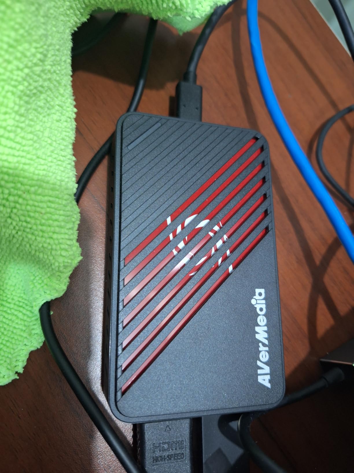 AVerMedia Live Gamer Ultra S 4K60 HDMI Capture Card with RGB24, GC553Pro, 4K60 capture, 1440p144/1080p240 capture, HDR/VRR passthrough, ultrawide and 5.1 audio customer photo 1