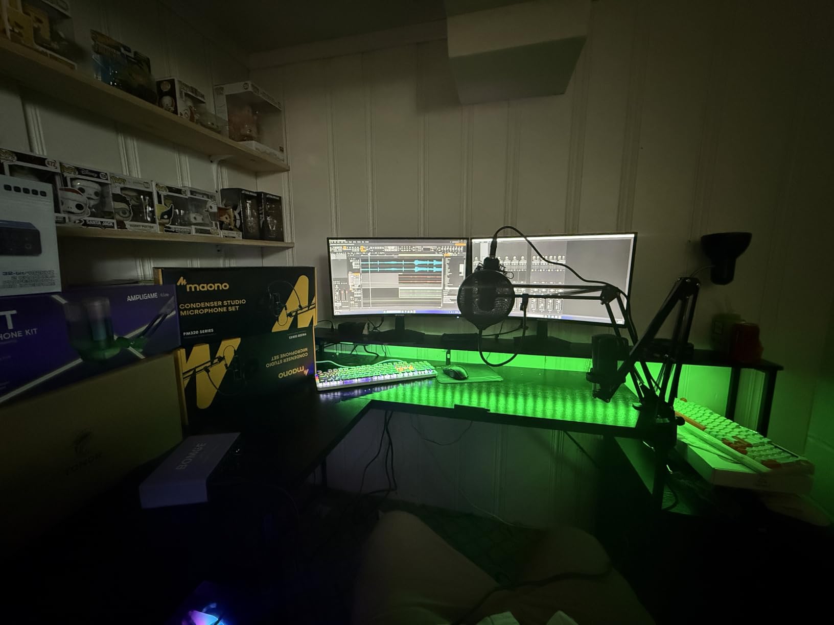 SANSUI 24 Inch Curved 160Hz Gaming Monitor, 1500R Curved Gaming Monitor, FHD 1080P Computer Monitor, MPRT 1ms Fast VA, Freesync, HDR, 3000:1, HDMI2.0, DP1.4, VESA Supp. (ES-G24C1L HDMI Cable Incl.) customer photo 2