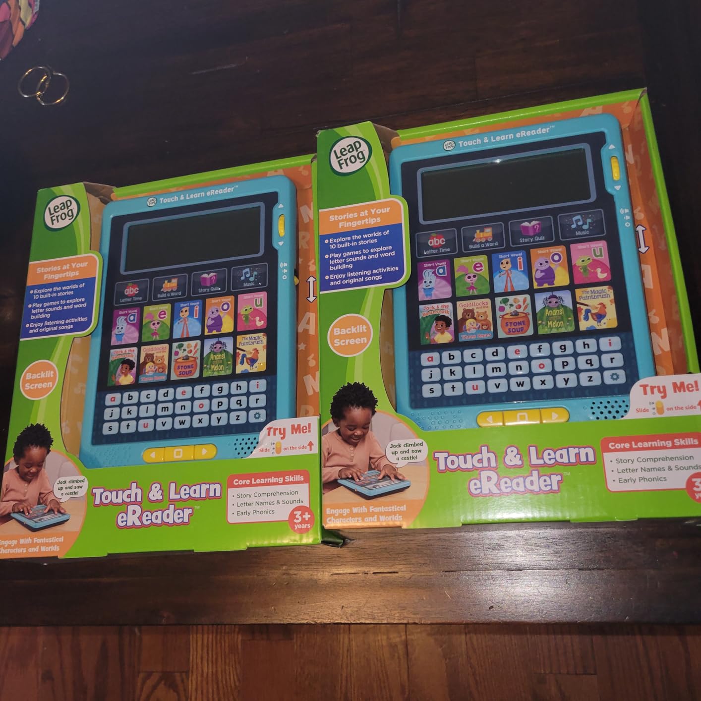 LeapFrog Touch and Learn eReader, Teal customer photo 1