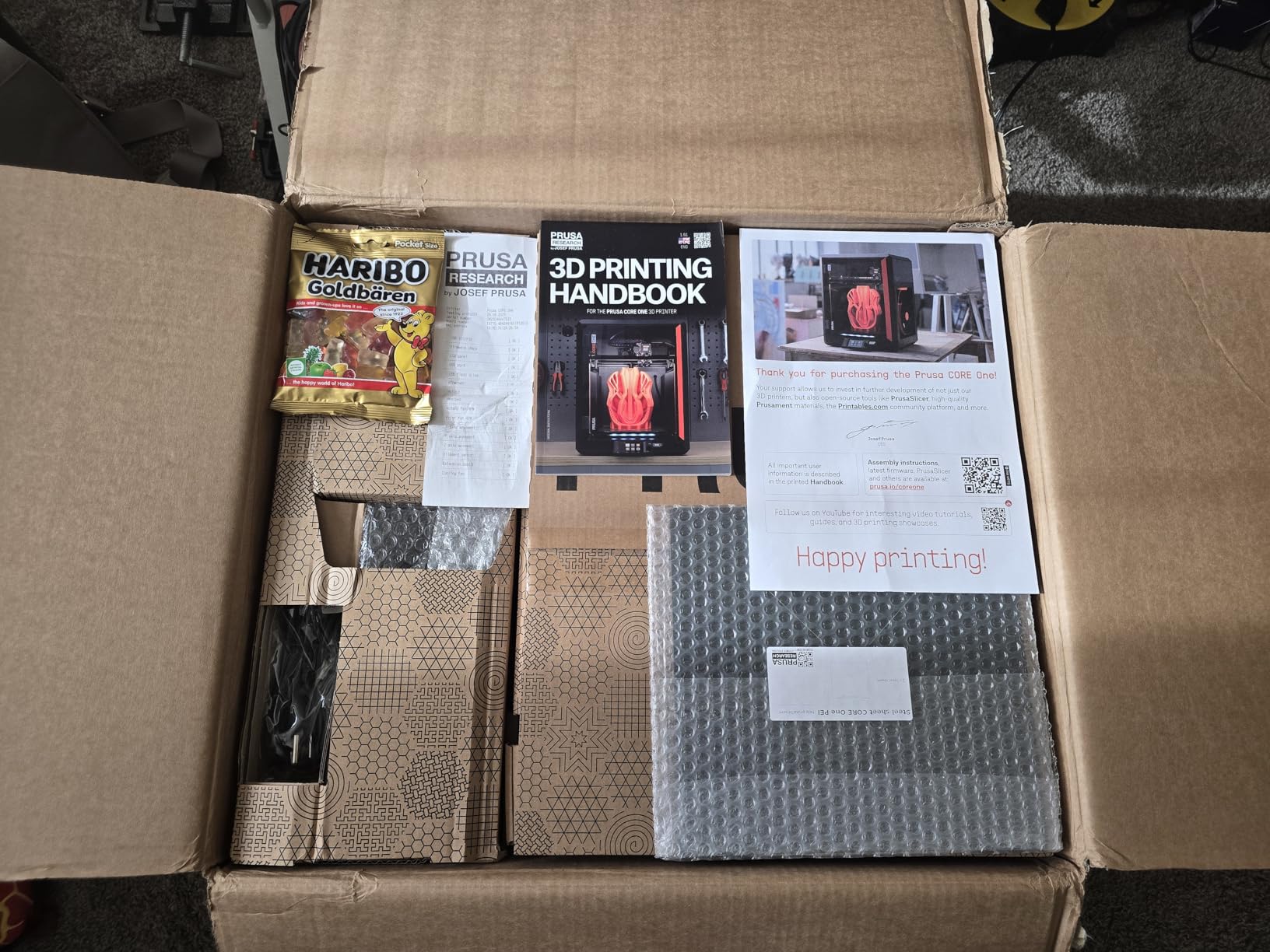 Original Prusa CORE One, Ready-to-use 3D Printer, Assembled and Tested, Removable Print Sheets, 1kg Prusament PLA Spool Included, Print Size 9.8 x 8.6 x 10.6 in customer photo 2