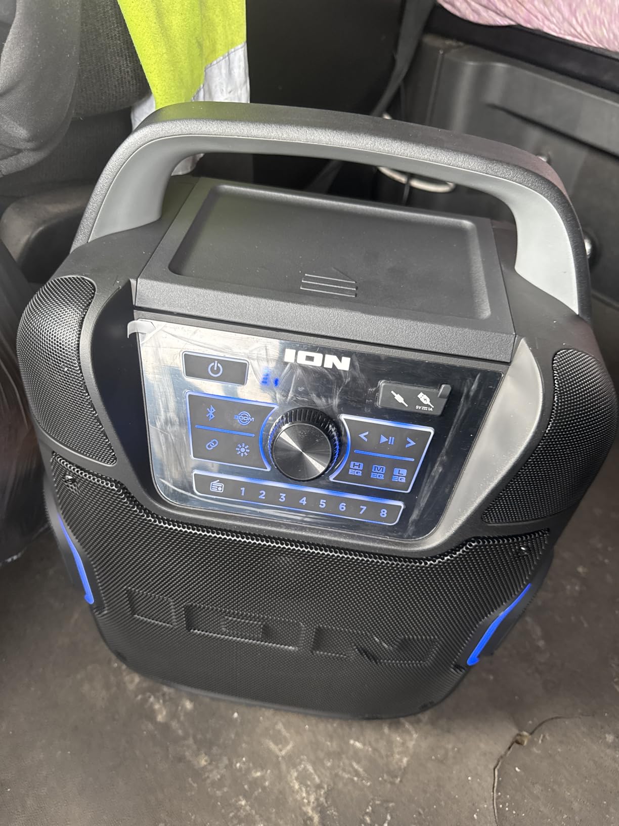 ION Sport 320 200W Bluetooth Outdoor Speaker with Wheels | 320 Degree Sound, Water-Resistant, Rechargeable Battery, USB Charging, Stereo Linking, Bass Boost, App Control, for Parties customer photo 2