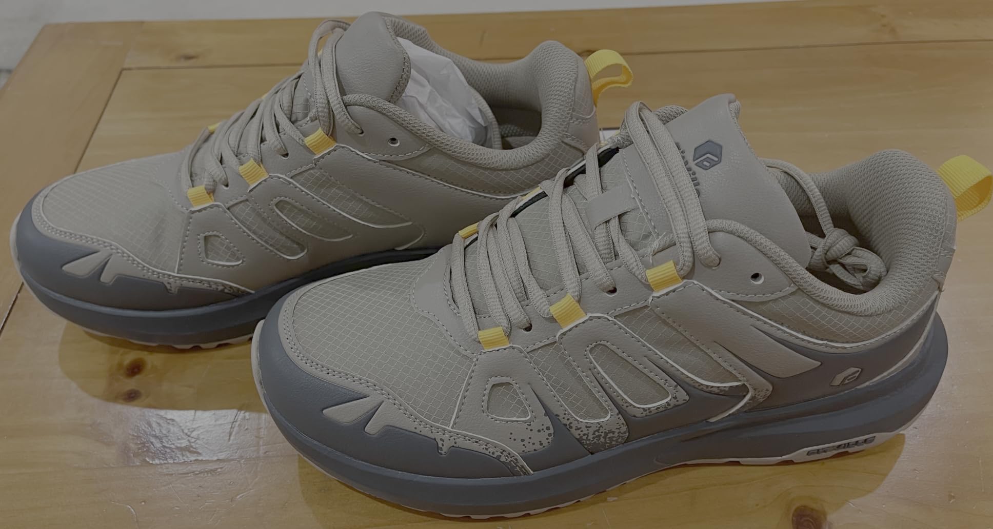 FitVille Men’s Extra Wide Hiking Shoes Trail Trekking Sneakers customer photo 1
