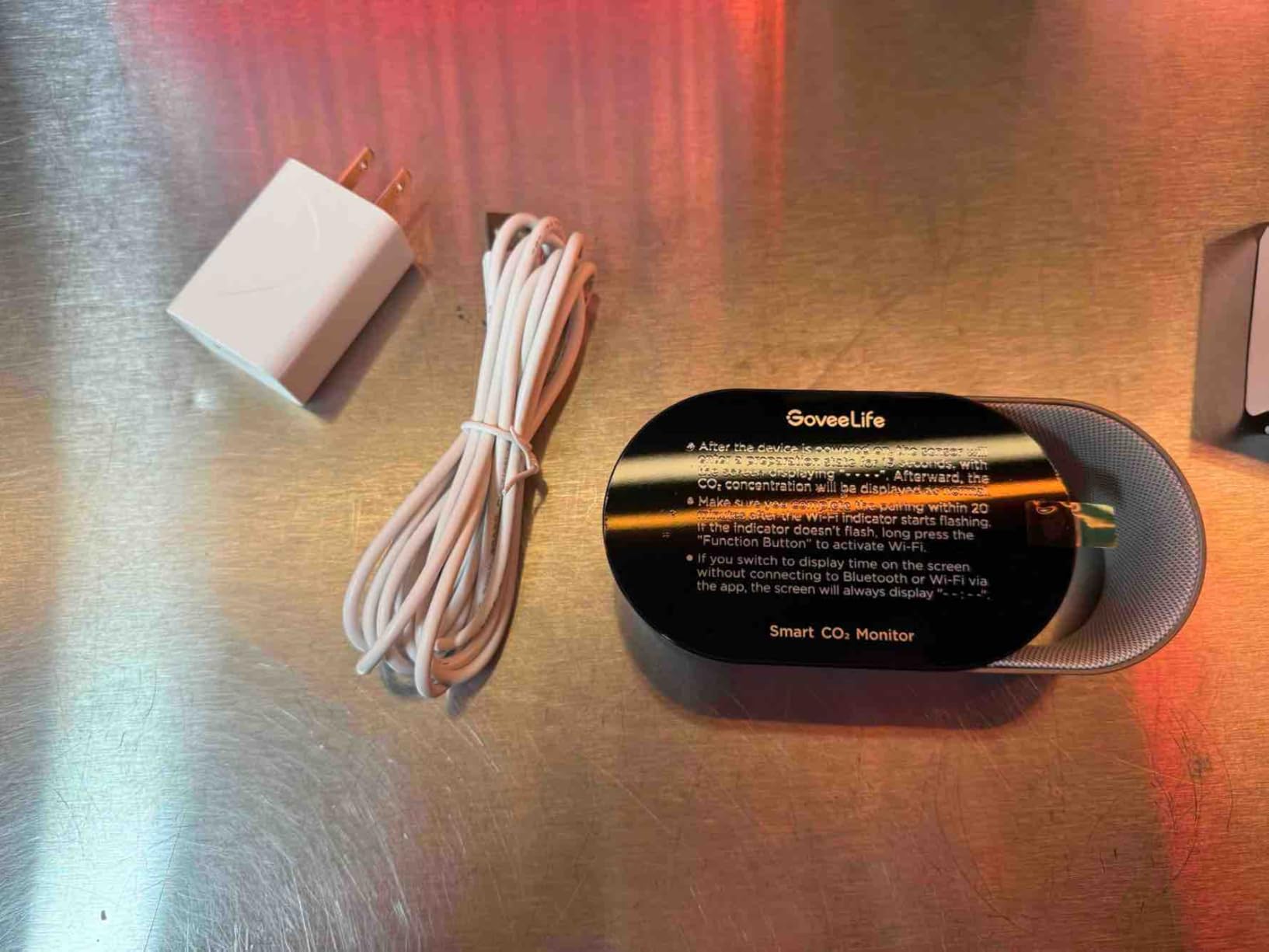 GoveeLife Smart Air Quality Monitor CO2 Detector H5140, Display & Alarm customer photo 2