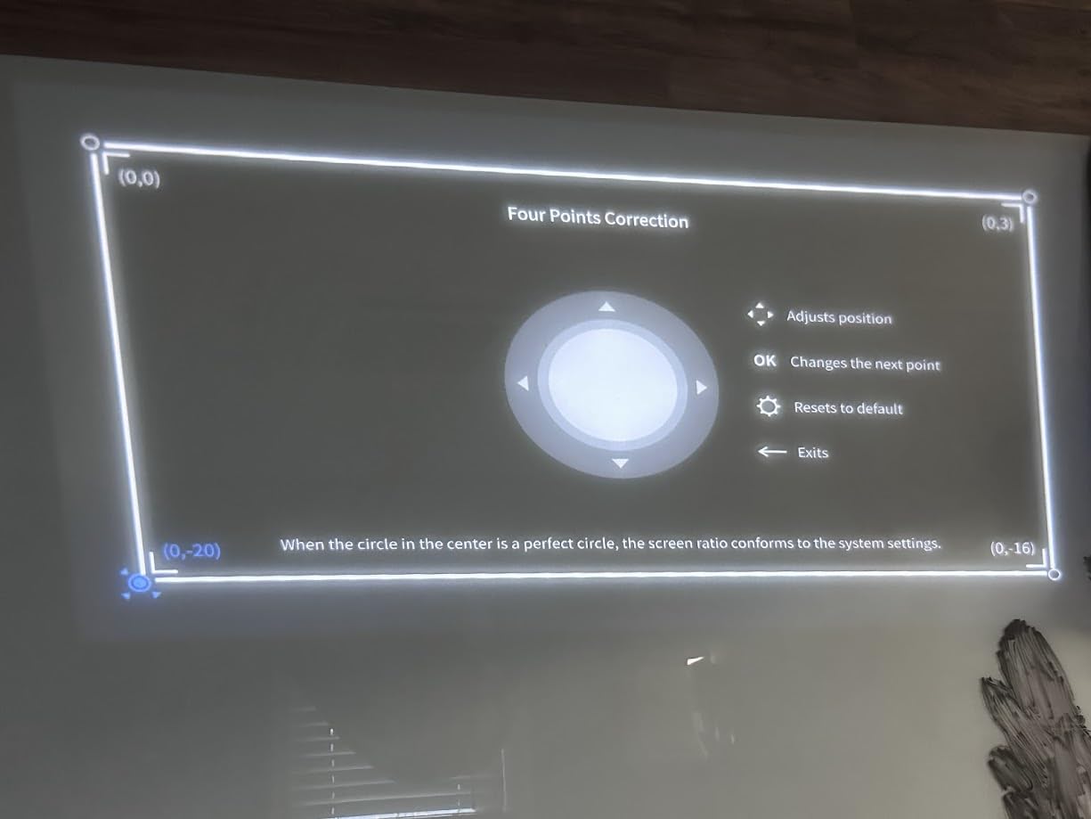 HAPPRUN 1500 ANSI 4K Decoding Outdoor Projector with Built-in Streaming App customer photo 2