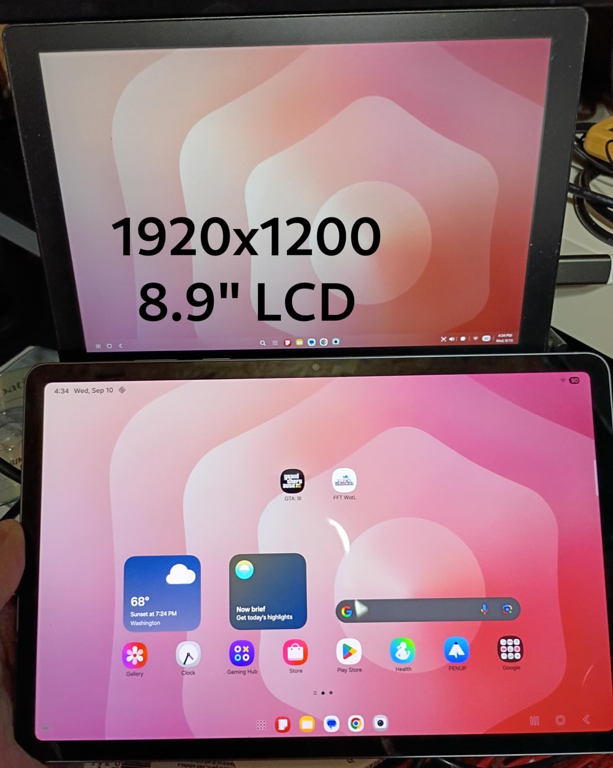 Samsung Galaxy Tab S11 128GB WiFi Android Tablet, Galaxy AI, IP68, Gray | Dynamic AMOLED 2X Display, 3nm MediaTek Processor, High Performance, Premium 11