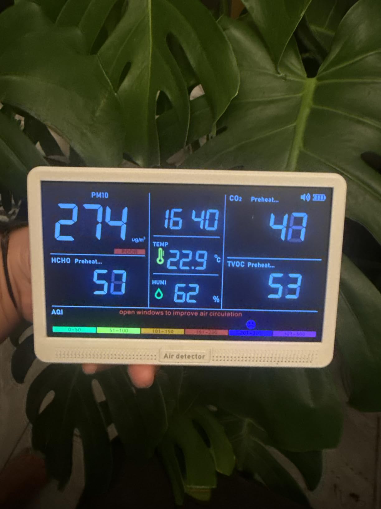16 in 1 Air Quality Monitor Indoor 7