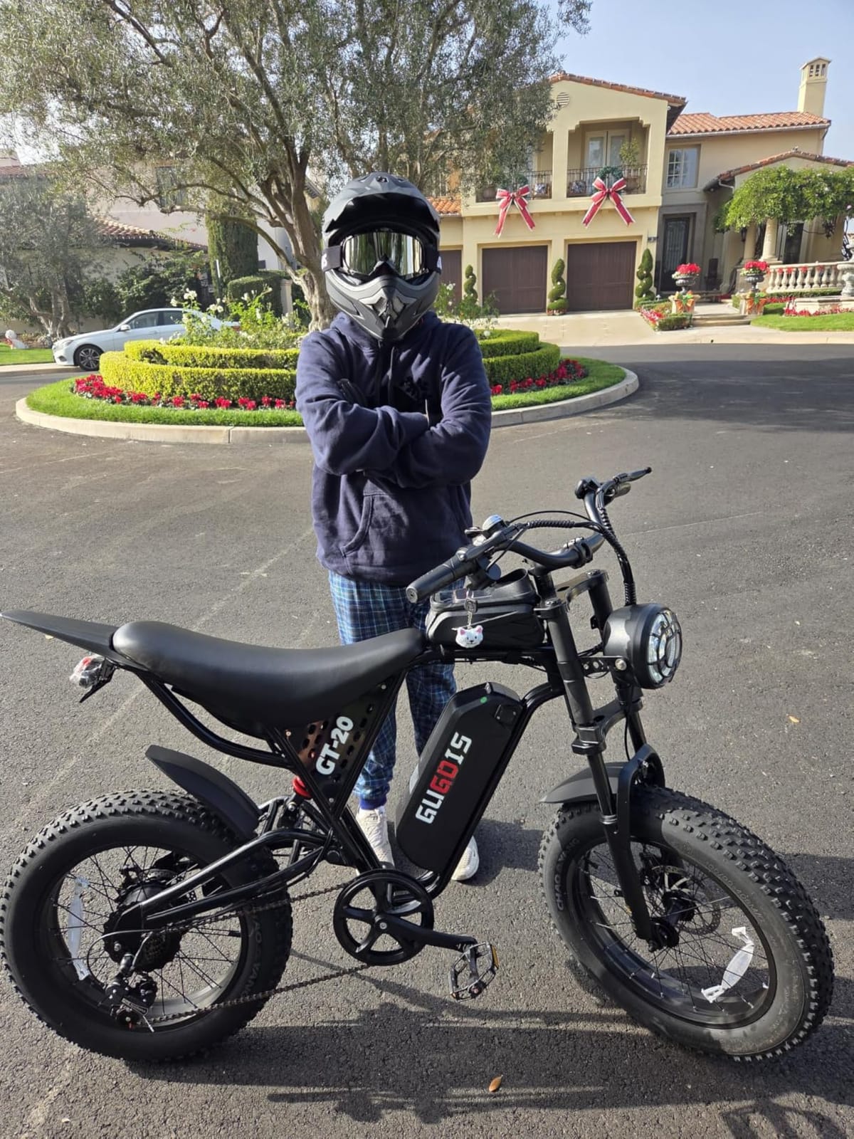 GugoIs Electric Bike for Adults,1000/1500/2500W Electric Dirt Bike, Up to 30-90 Miles, 20/23