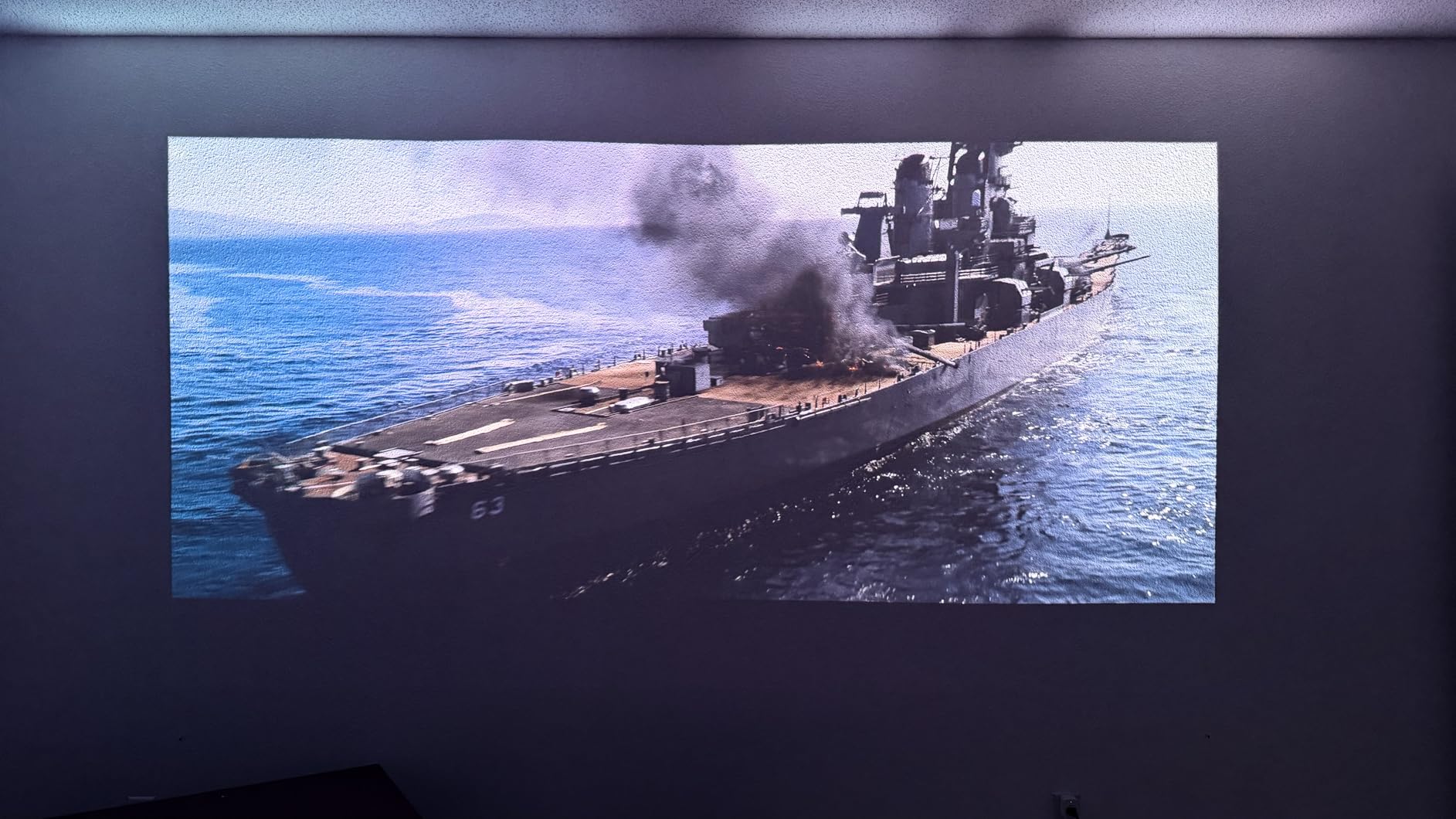 Hisense L9Q Ultra Short Throw Triple Laser Projector, 4K UHD, 5,000 Lumens, 5000:1 Contrast, 80” - 200”, Dolby Vision & Atmos, IMAX Enhanced, Google TV, Pantone Validated, Tuned by Devialet customer photo 1
