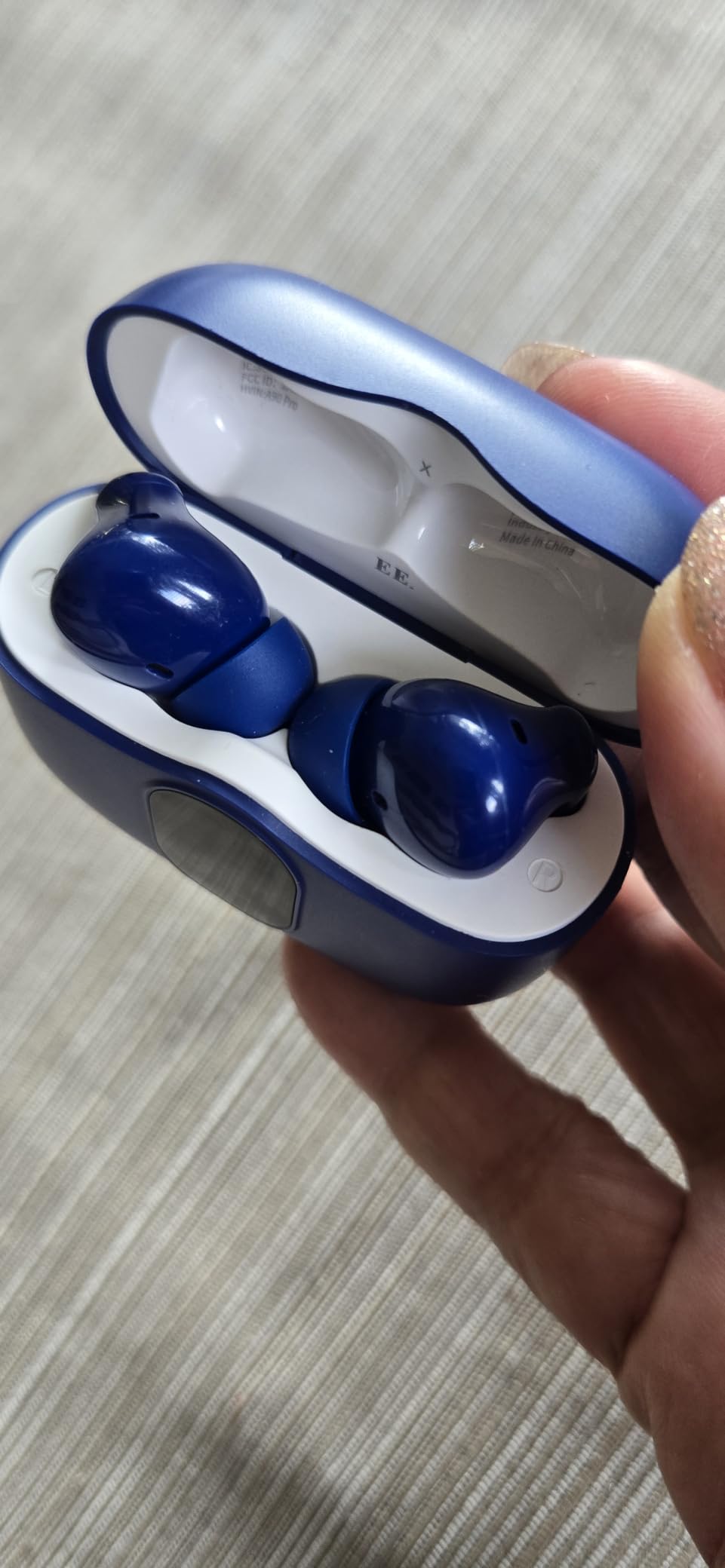 Wireless Earbuds, Bluetooth 5.4 Headphones Bass Stereo/Clear Calls, White customer photo 1