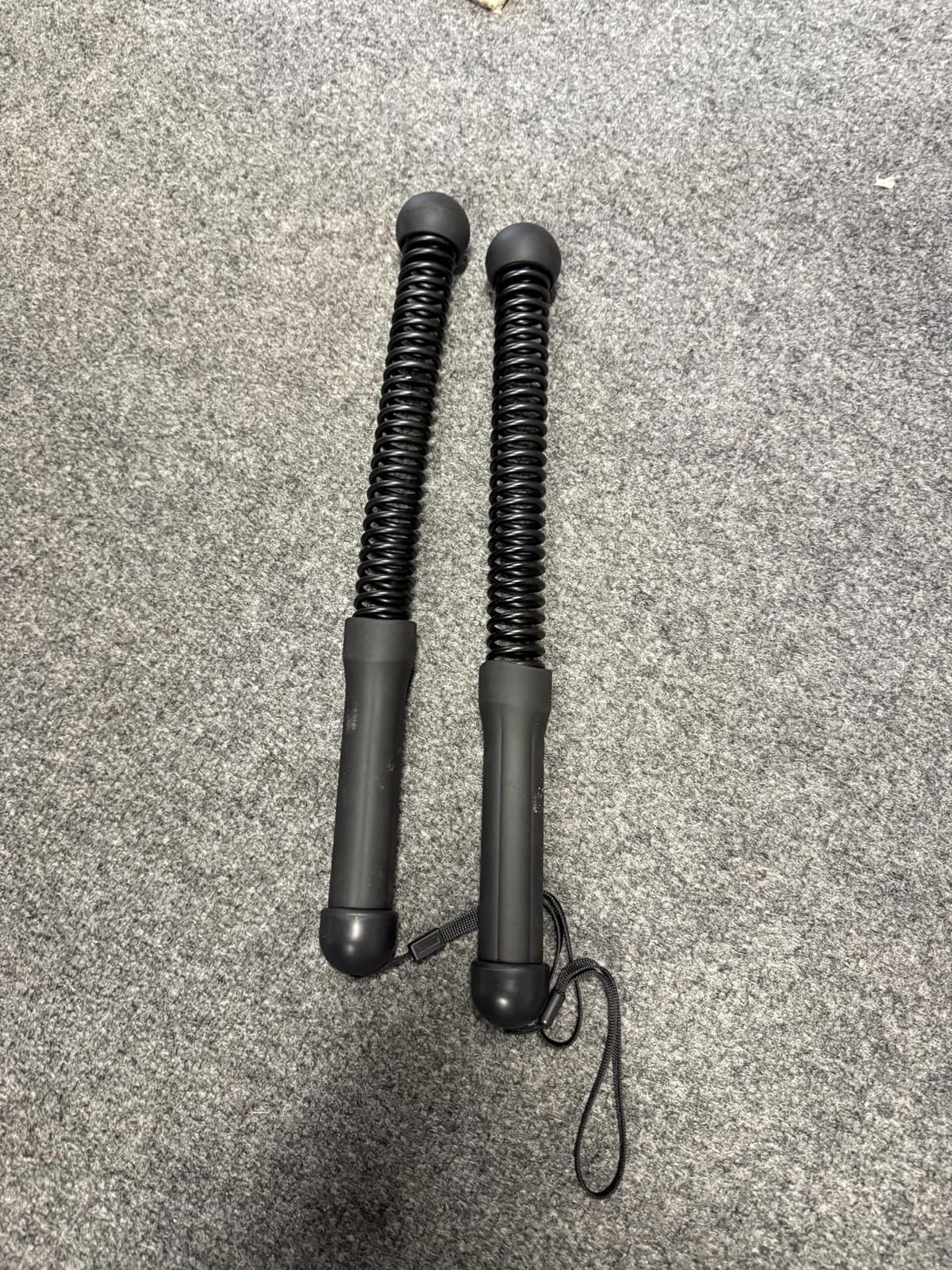 Cordless Battle Rope for Home Gym, Heavy Duty Portable with Poster customer photo 1