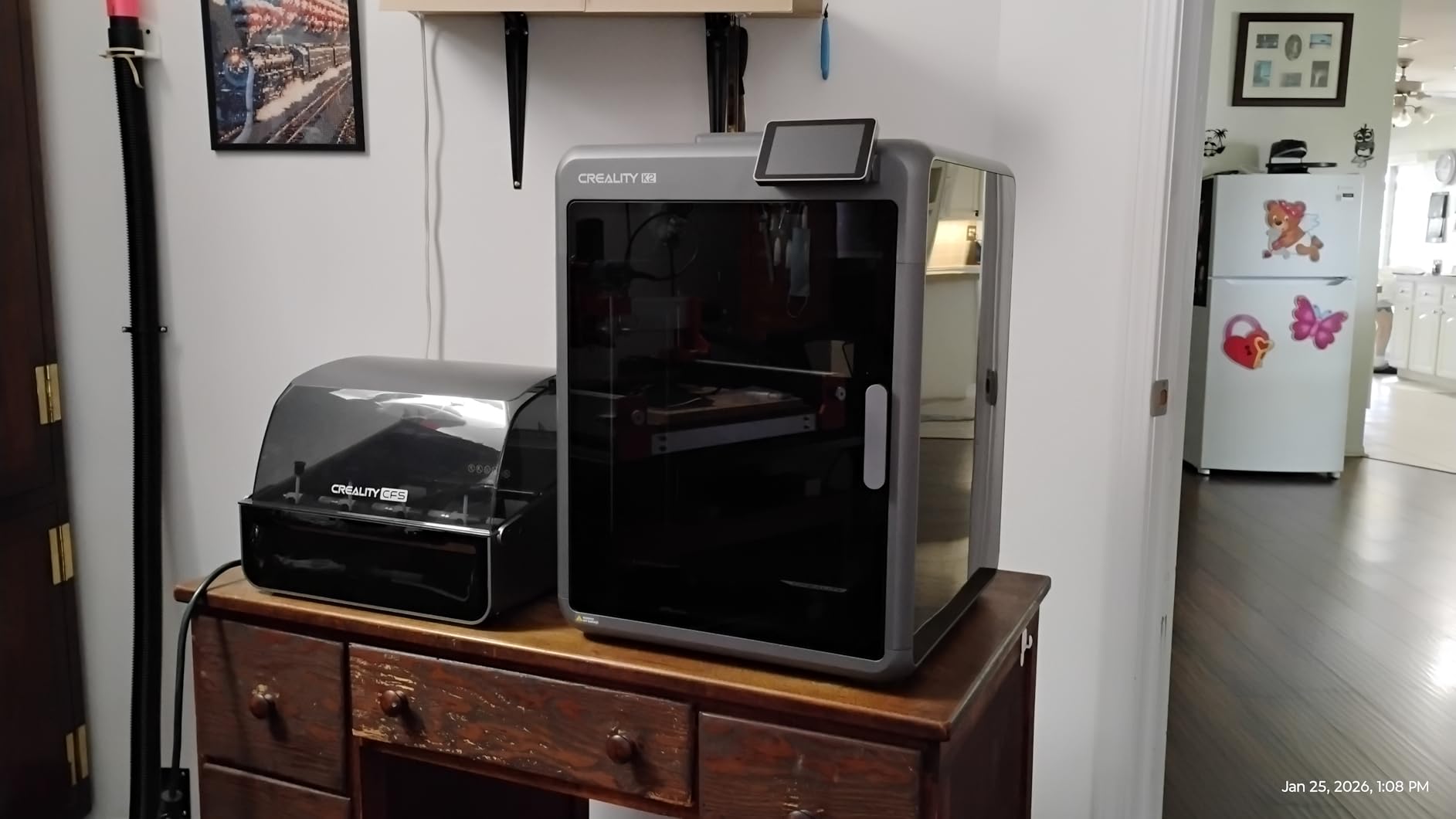 Creality K2 Pro Combo 3D Printer with CFS, 600mm/s, 300mm Build customer photo 2