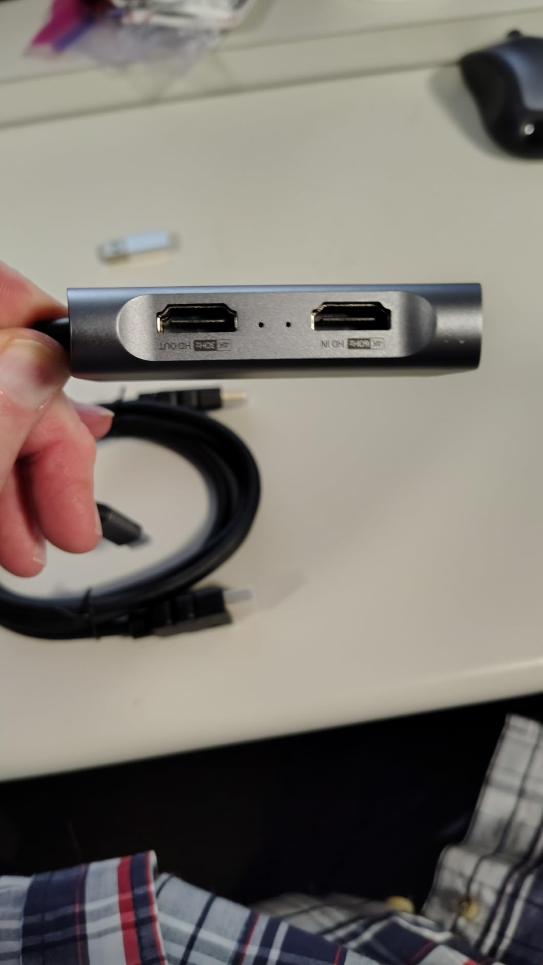 Guermok 4K@60FPS Capture Card for Streaming, 2K@120FPS USB3.0 HDMI Capture | for USBC Camera Video Capture, 4K60 Passthrough, 3.5mm Audio in & Mic Out, Works with Switch 2/1, PS5/4, Xbox, Pad, Mac, PC customer photo 2