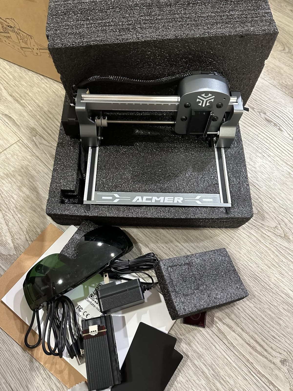 ACMER S1 Laser Engraver Machine, 2500mW Lazer Cutter for Wood and Acrylic customer photo 1