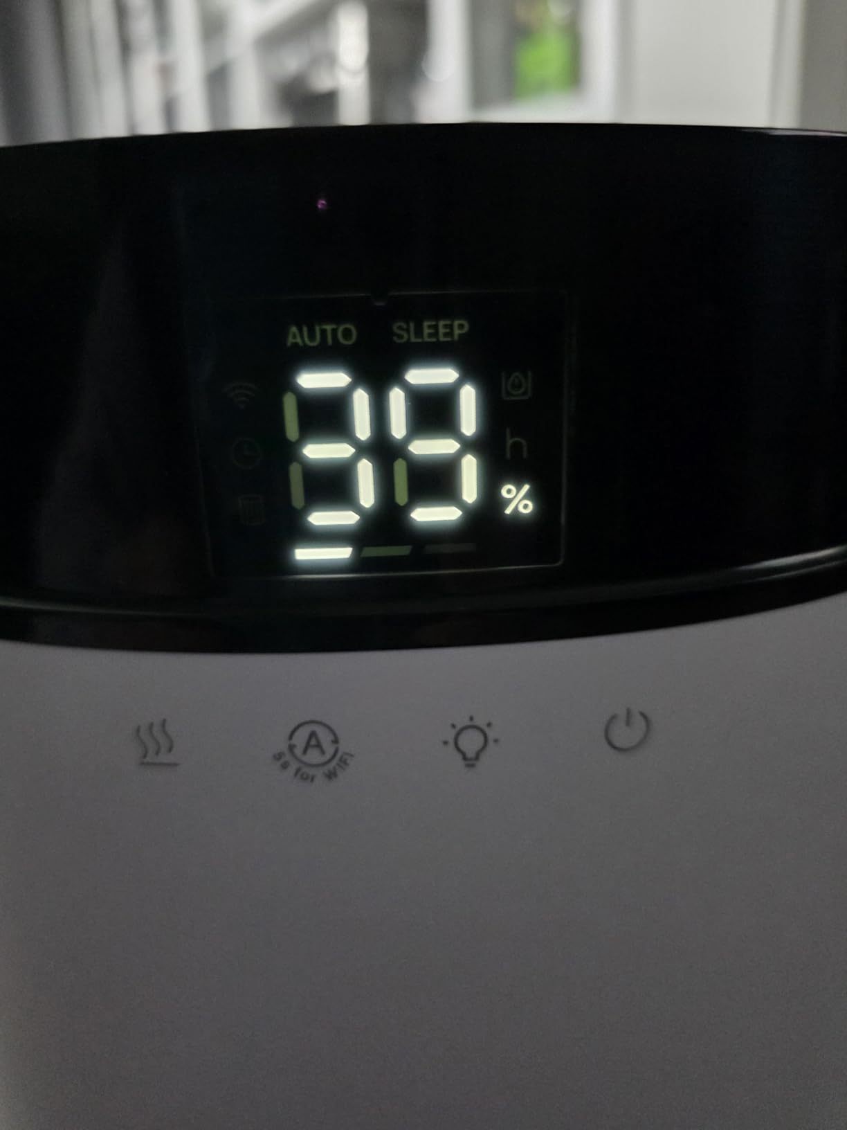 DREO 16L Smart Humidifier Large Room 1000 ft², 130H Runtime, 30dB, Top Fill | Auto Mode, Remote/Touch/Voice & APP Control, Clean Tank Technology, RGB Light, Cool Mist Humidifiers 755S for Bedroom, Grey customer photo 2