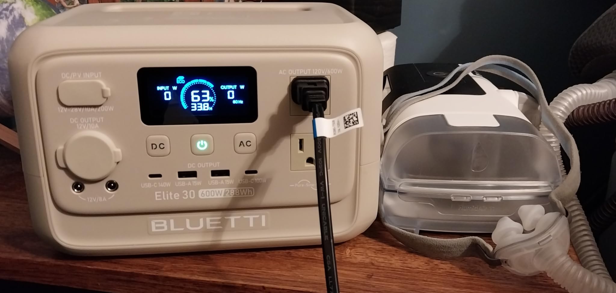 BLUETTI Elite 30 V2 Portable Power Station 288Wh 600W LFP Solar Generator customer photo 2
