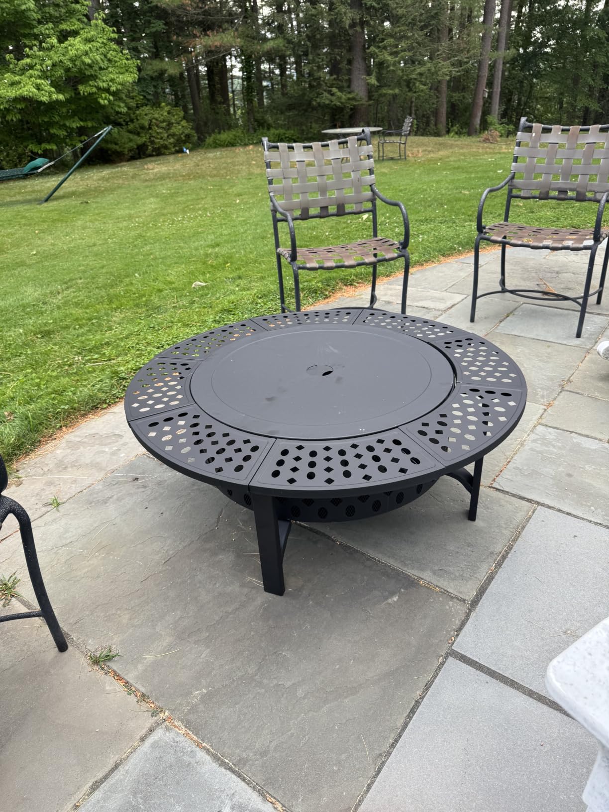 OutVue 47 Inch Fire Pit with 2 Grills customer photo 2