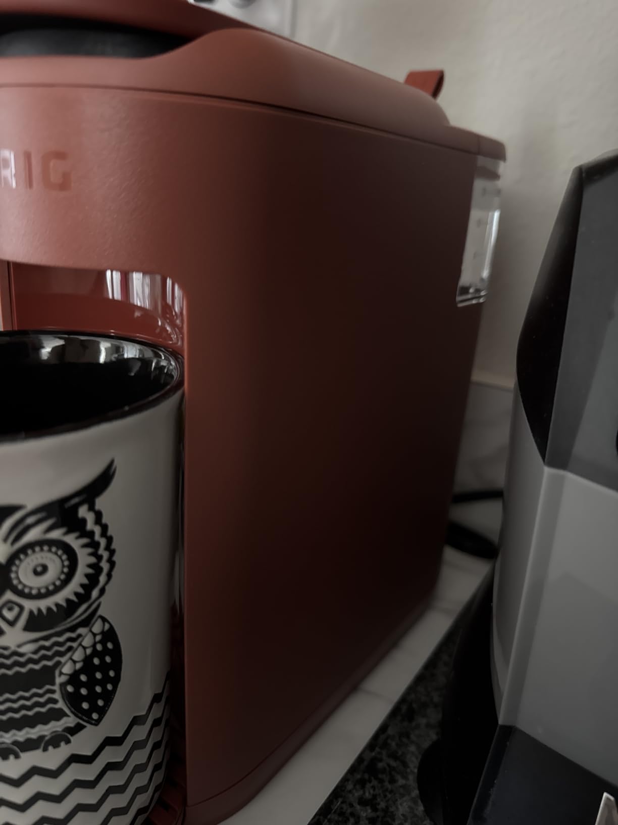 Keurig K-Mini Mate Single Serve K-Cup Pod Coffee Maker, Brews Up to 12 oz Cup, Compact Portable Coffee Machine for Small Spaces, Great for Dorms & Offices, Glamping Green customer photo 1