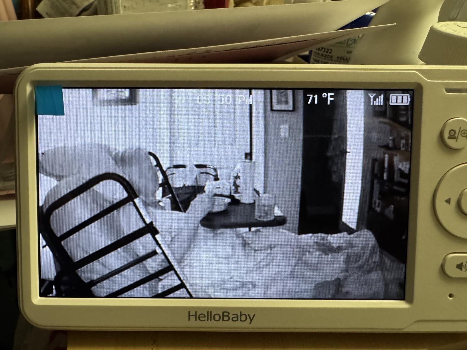 HelloBaby No WiFi Baby Monitor 2 Cameras, 6