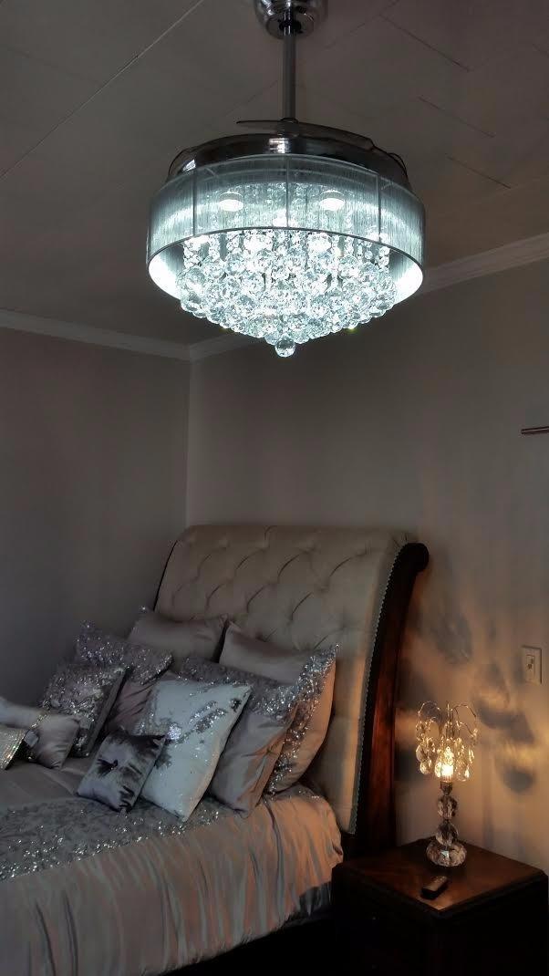 100 Inch Large Ceiling Fans with Lights and Remote, Big HVLS Ceiling Fan customer photo 1