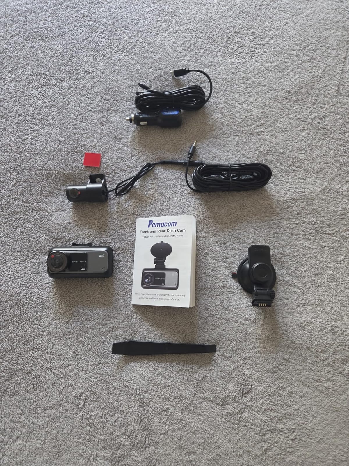 15-Min Easy to Install Dash Cam: Dual Camera with Night Vision for Truck | 4K Front and 2K Rear Picture Clear Captures Pickup Trucks License Plates - 72H Parking Monitoring GPS WiFi for Daily Commute customer photo 2