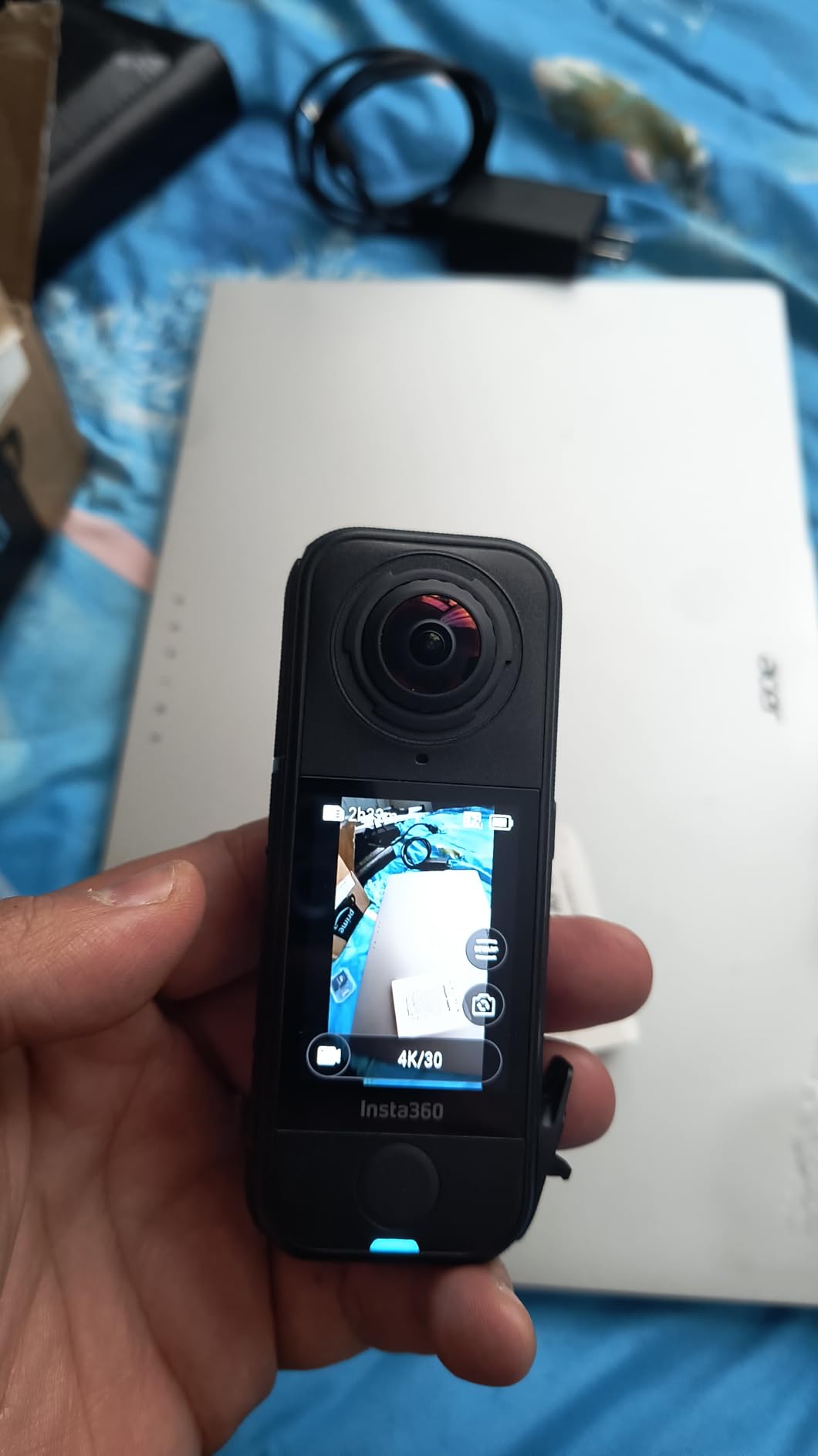 Insta360 X4 Air Motorcycle Multiview Bundle - Lightweight 165g 8K 360 Camera, Invisible Selfie Stick, Replaceable Lenses, Shoot First & Frame Later, Built-in Wind Guard, FlowState Stabilization customer photo 1