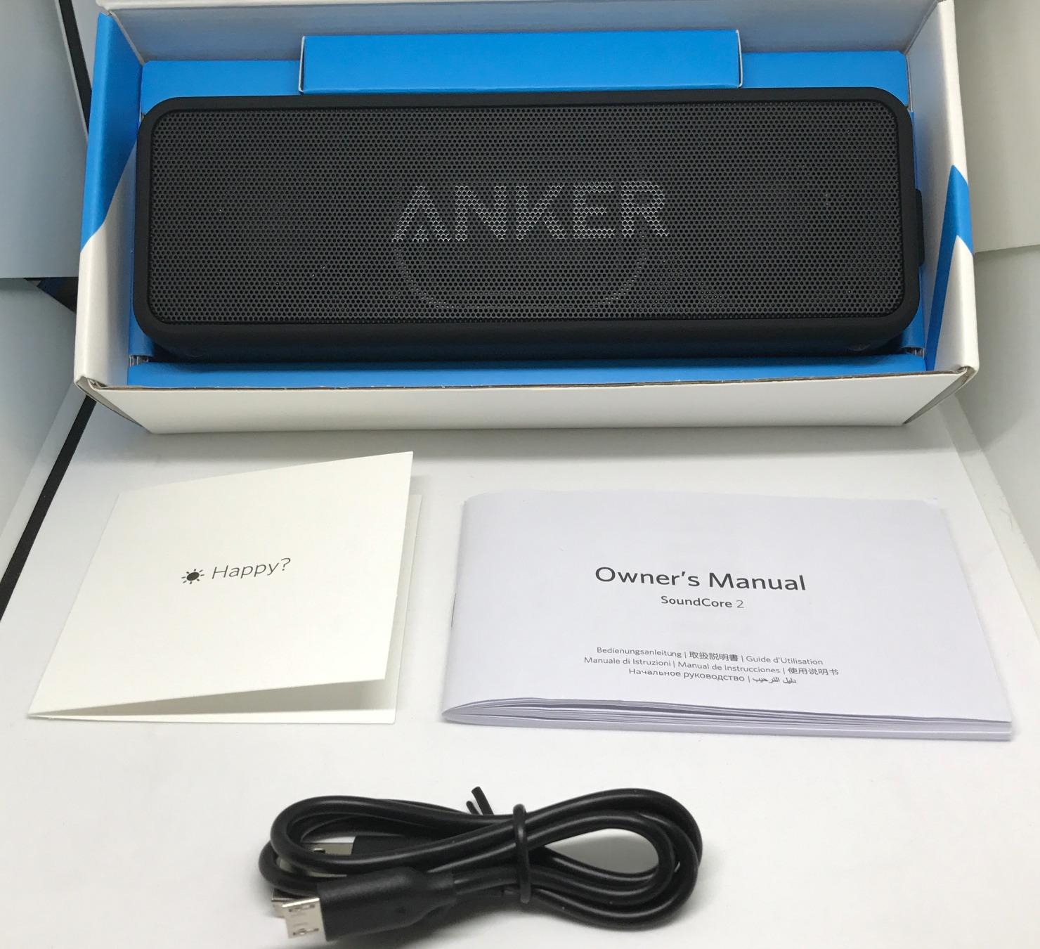 Anker soundcore 2 Portable Bluetooth Speaker, Stereo Sound, IPX7 | BassUp, 24H Playtime, Bluetooth 6, Wireless Speaker for Home, Outdoors, Travel-Mocha Brown customer photo 2
