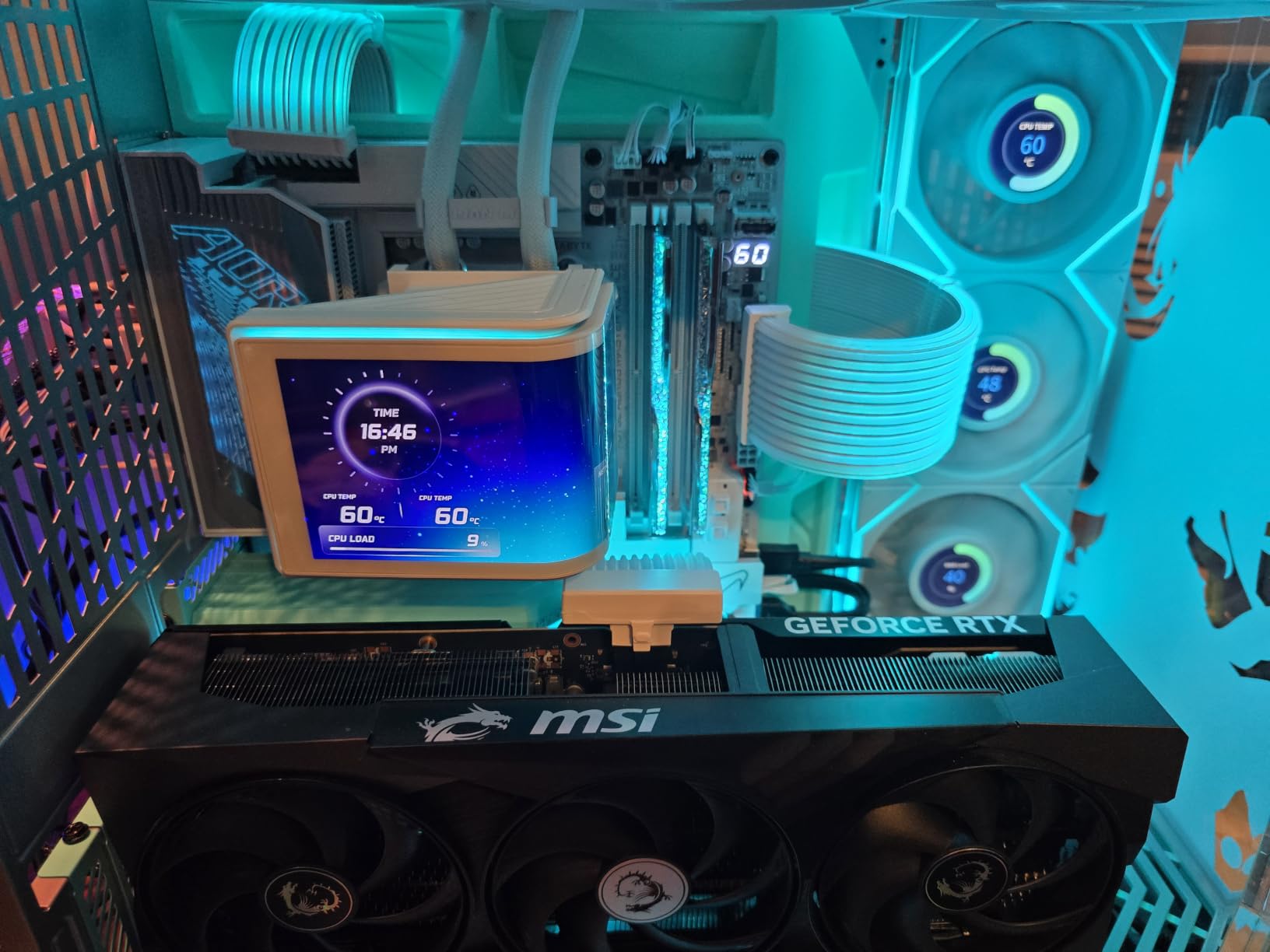 GIGABYTE X870E AORUS Master X3D ICE AMD AM5 LGA 1718 ATX Motherboard, Ryzen 9000/8000/7000, DDR5, 18+2+2 Power Phase, 5X M.2, PCIe 5.0, WiFi 7, 10GbE customer photo 1
