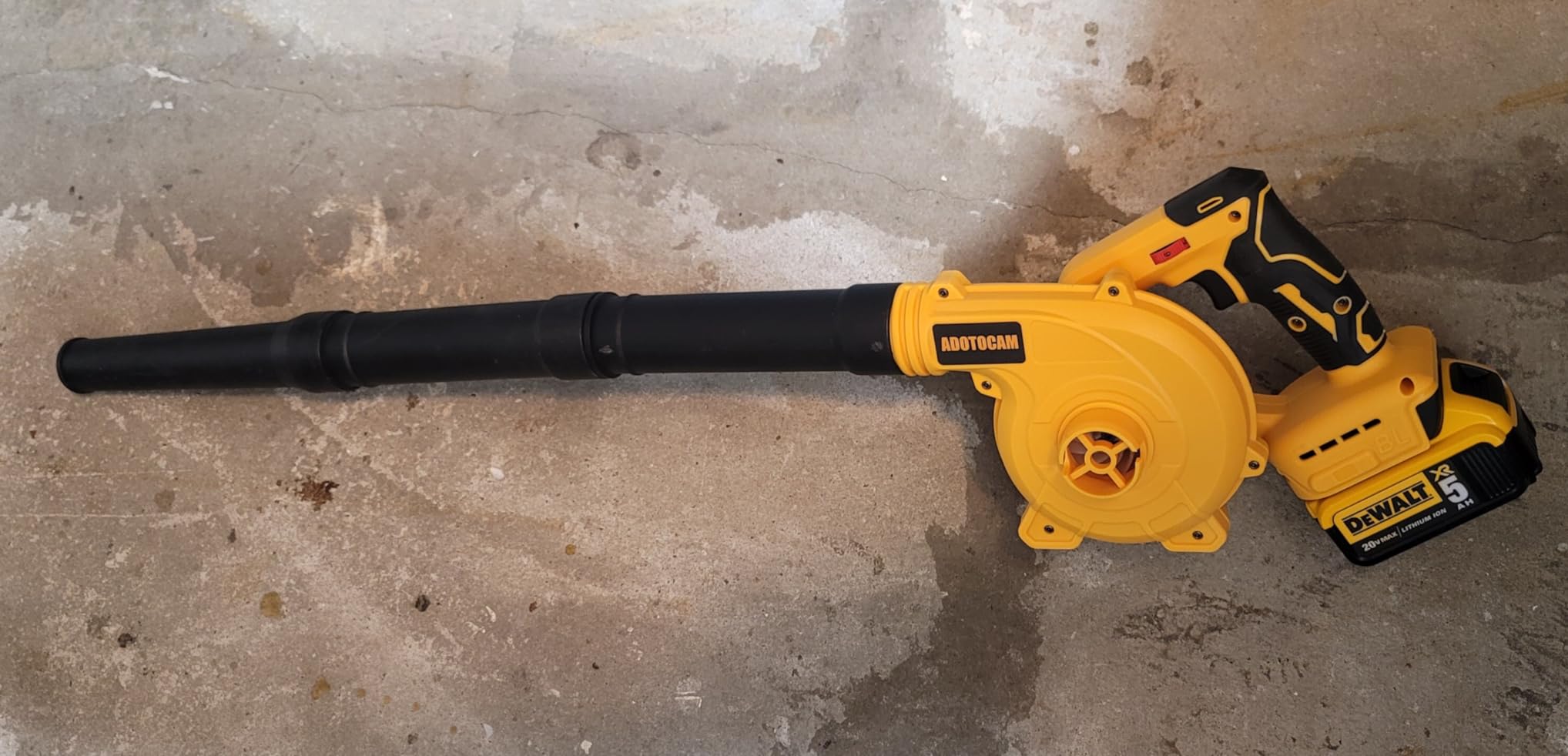 Roof Gutter Cleaning from The Ground, Leaf Blowers for Dewalt 20V Battery customer photo 2