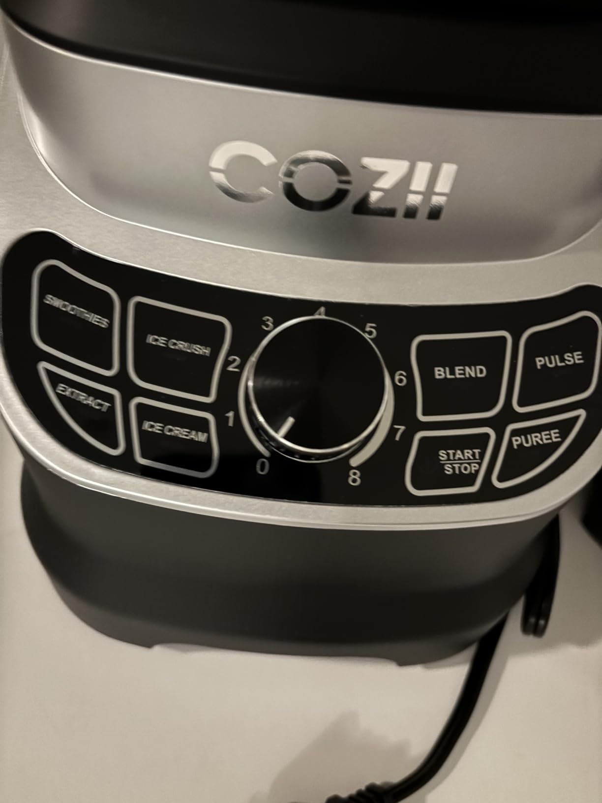 COZII Professional Blender 2000W, 64oz Countertop Smoothie Blender with Nut Butter Preset customer photo 2