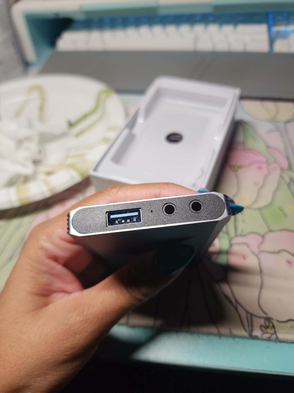 XIIXMASK USB 3.0 HDMI Capture Card, 4K60FPS Capture with Pass-Through customer photo 1