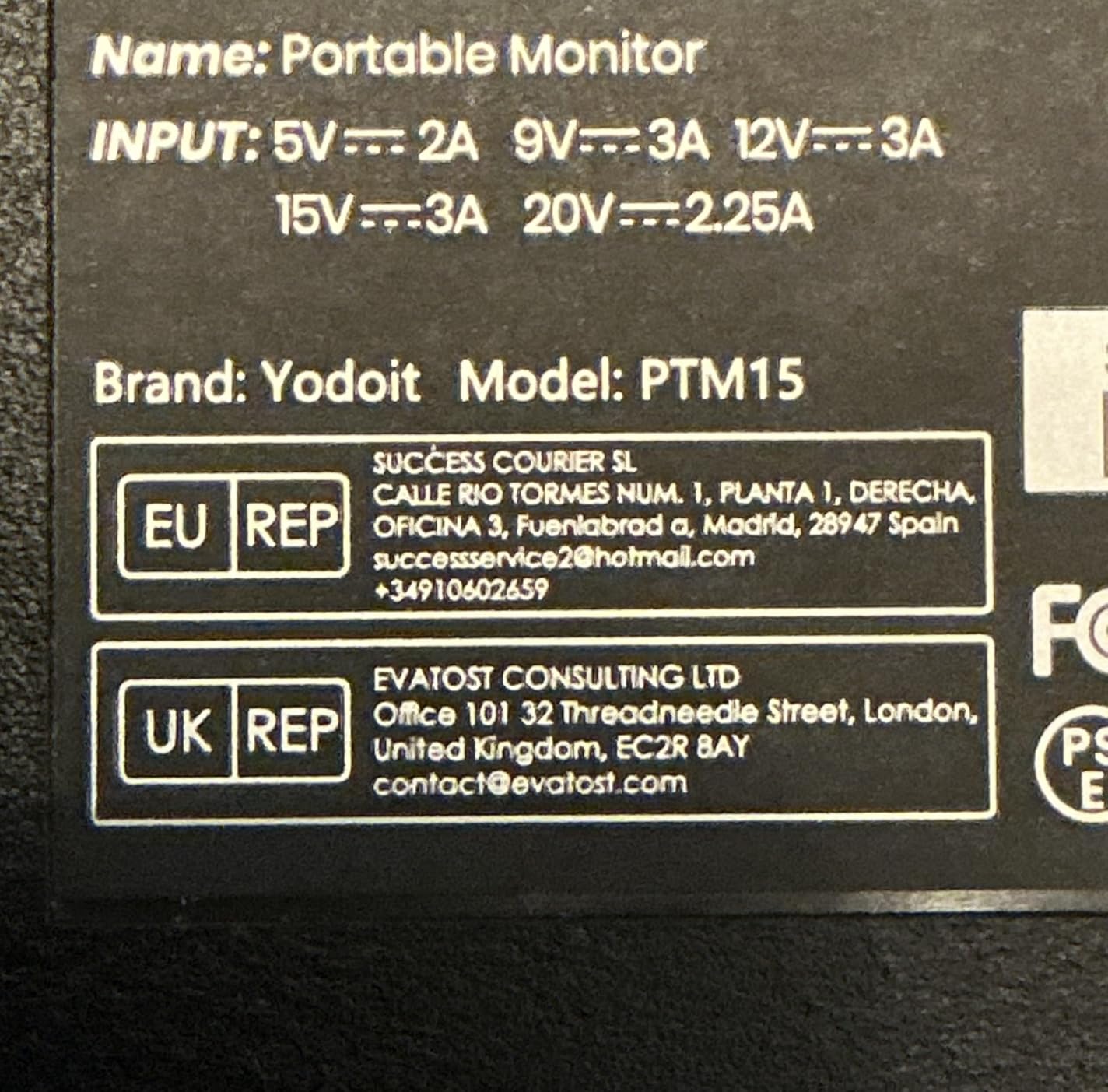 Yodoit 4K Portable Monitor, 16
