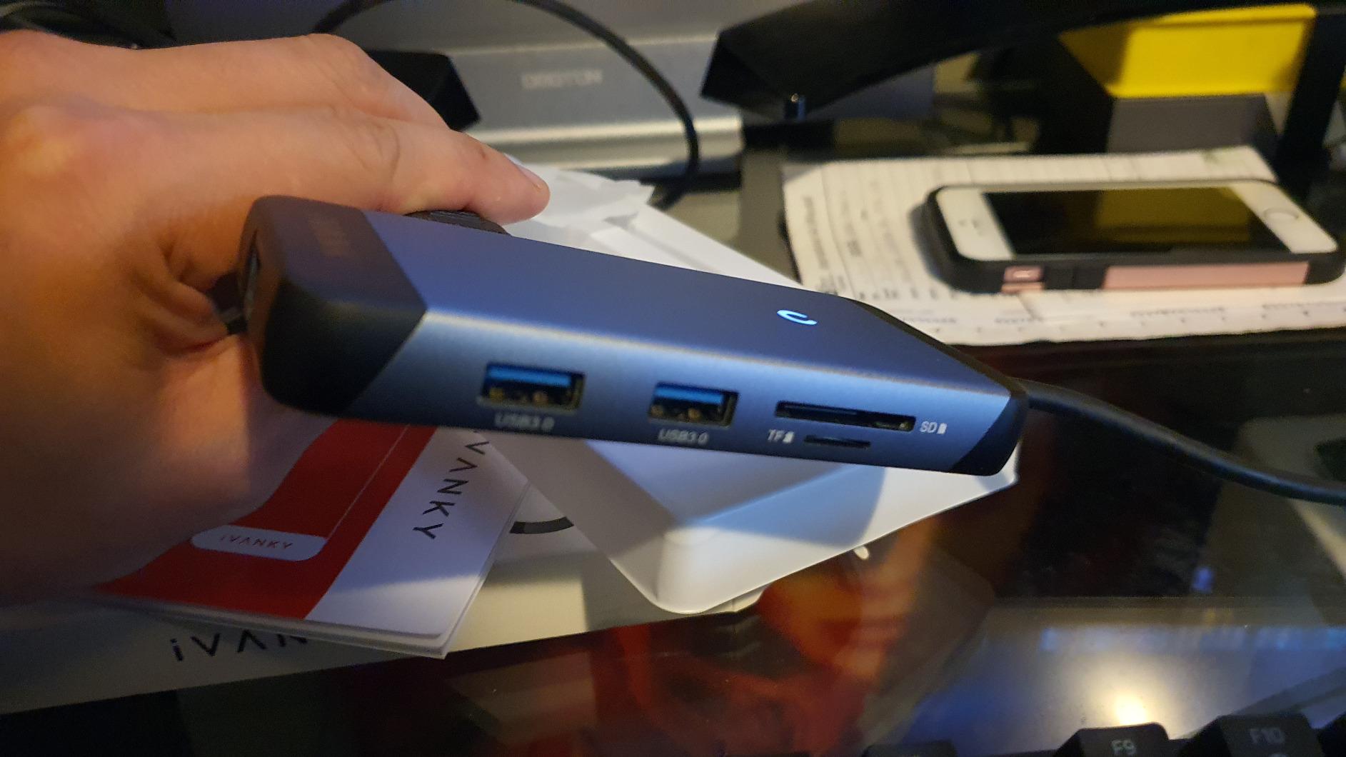 iVANKY Triple Display DisplayLink Dock for Window/MacBook Pro, 180W Adapter customer photo 1