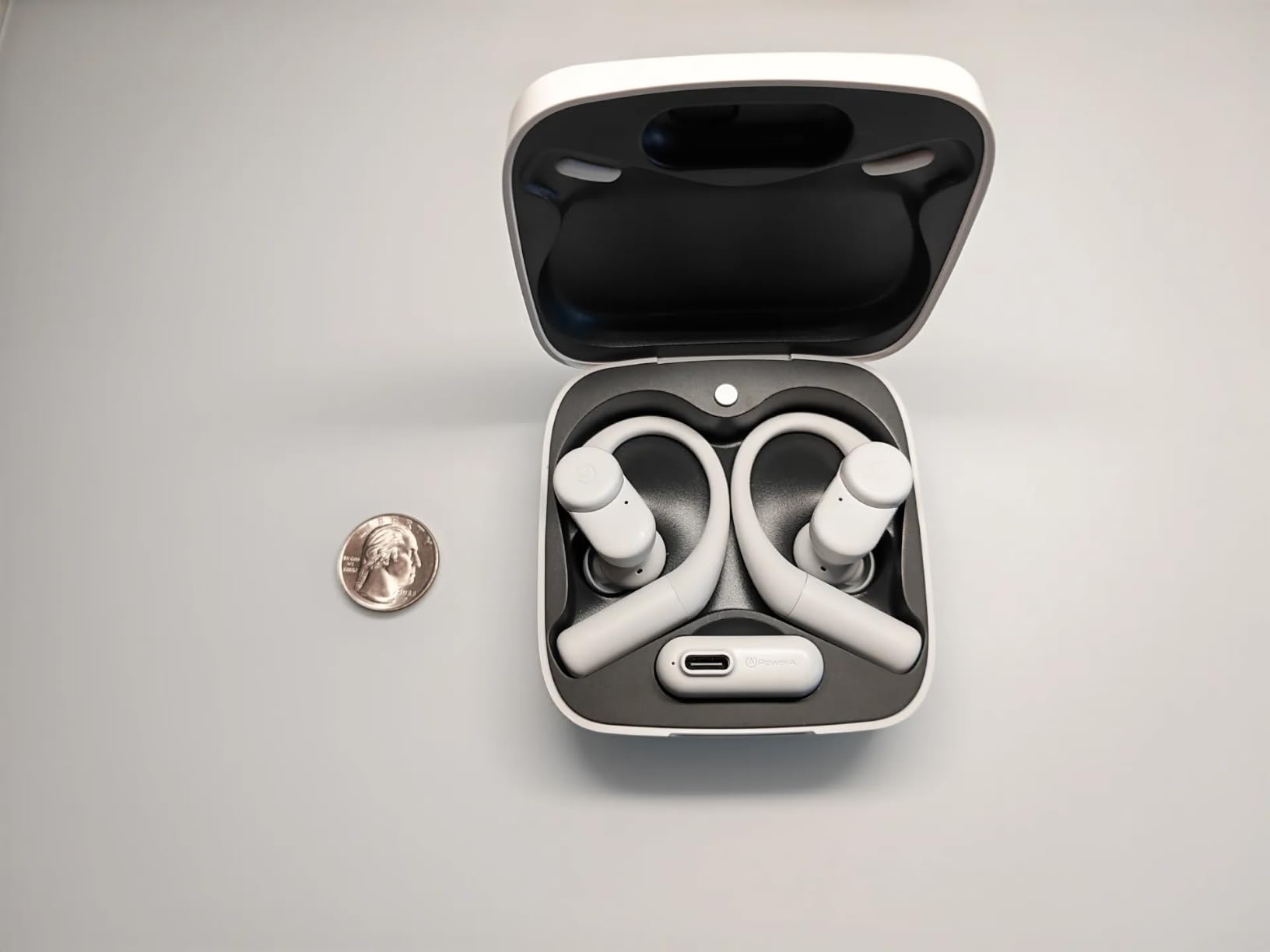PowerA Wireless Earbuds for Meta Quest 3 / 3S, Officially Licensed, Low-Latency Wireless, Bluetooth Compatible, 12 mm Drivers, 3 EQ Modes, Up to 10 Hours of Battery Life*, Charging Case customer photo 1