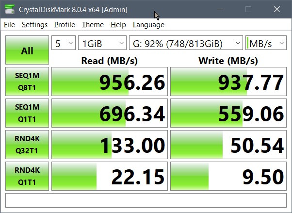 MOKiN 80Gbps M.2 NVMe SSD Enclosure with LCD Display, PCIe Gen5 customer photo 1