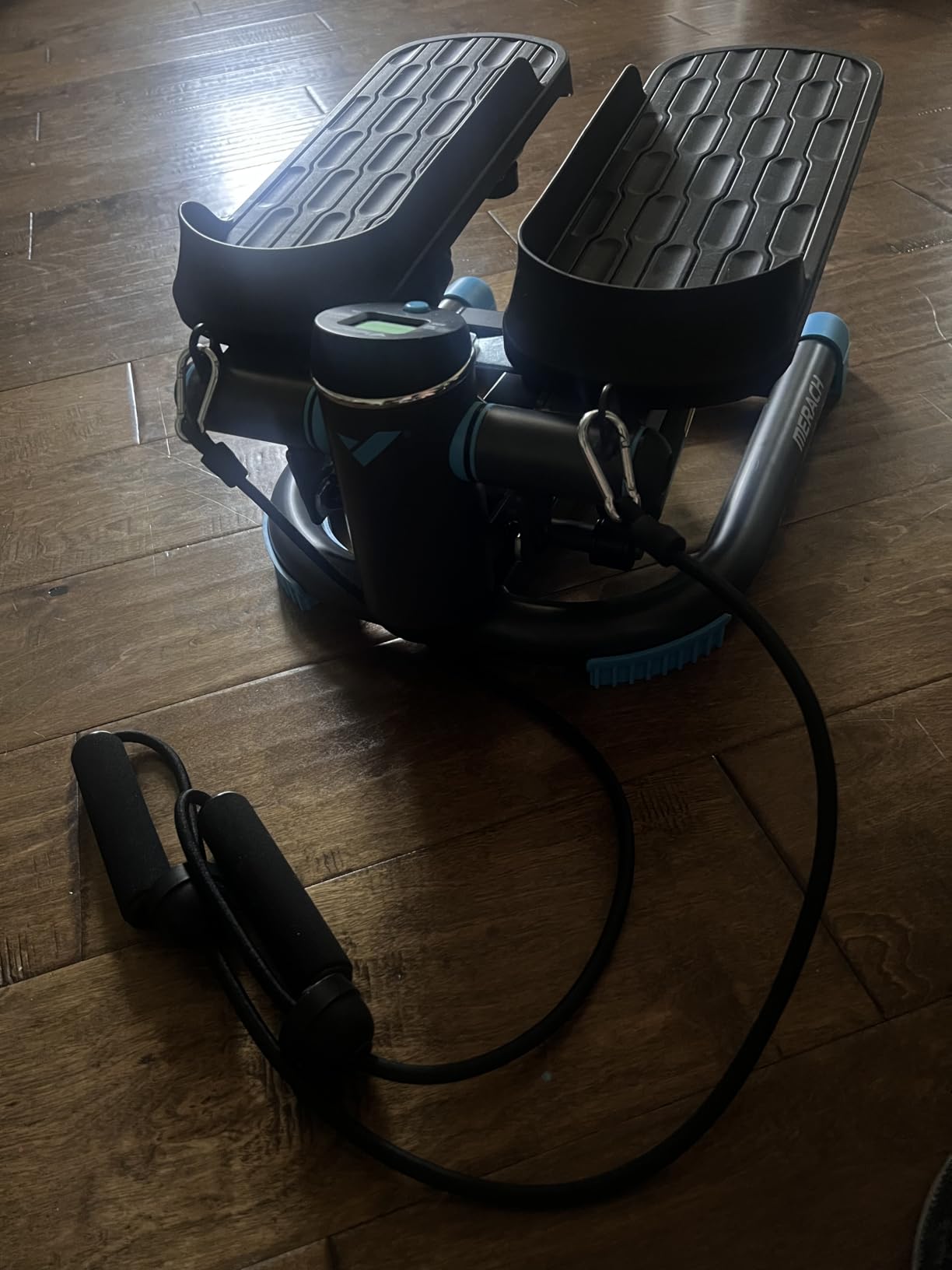 Merach Rocking Steppers for Exercise at Home, 3D Motion Stair Stepper customer photo 2