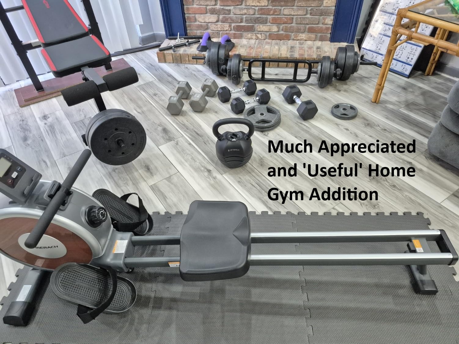 BYZOOM FITNESS Pure Series Adjustable Kettlebell 30/40/50LB - 5-IN-1 Weight Change, Patented Quick-Change Machenism, Ergonomic Curved Handle for Home Gym, Strength Training, HIIT, White OR Black customer photo 2