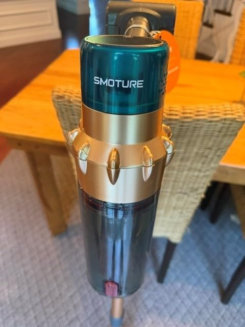 Cordless Vacuum Cleaner, 55KPA 650W 70Mins Stick Vacuum Cleaners for Home with Motorized Bed Brush, Flexible Hose, LED Touchscreen, Auto Mode, Self-Standing & Wall Mount, for Pet Hair Carpet Floor customer photo 1