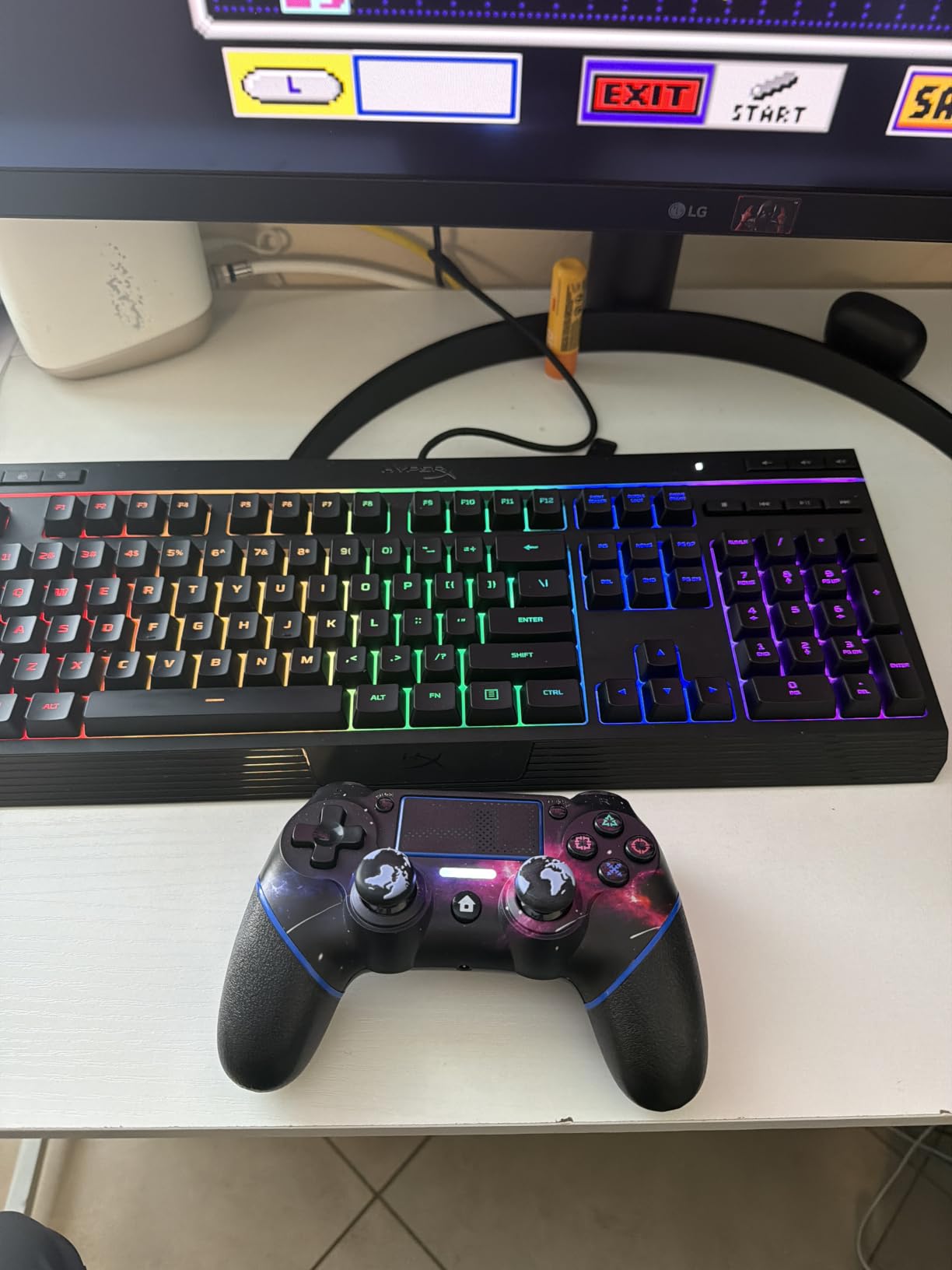 AceGamer 2 Pack for PS4 Controller, Hall Effect Joysticks & Programmable Back Buttons, Wireless Controller for PS4/Pro/Slim/PC, RGB Light/Turbo/Vibration/Motion/3.5mm Audio Jack! customer photo 2