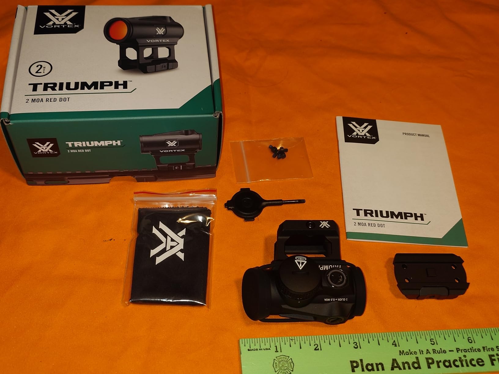 Vortex Triumph 2 MOA Red Dot Sight customer photo 1
