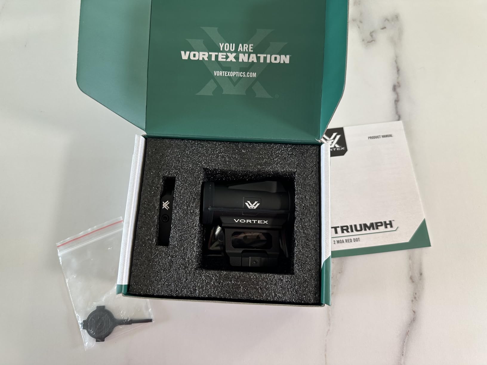 Vortex Triumph 2 MOA Red Dot Sight customer photo 2