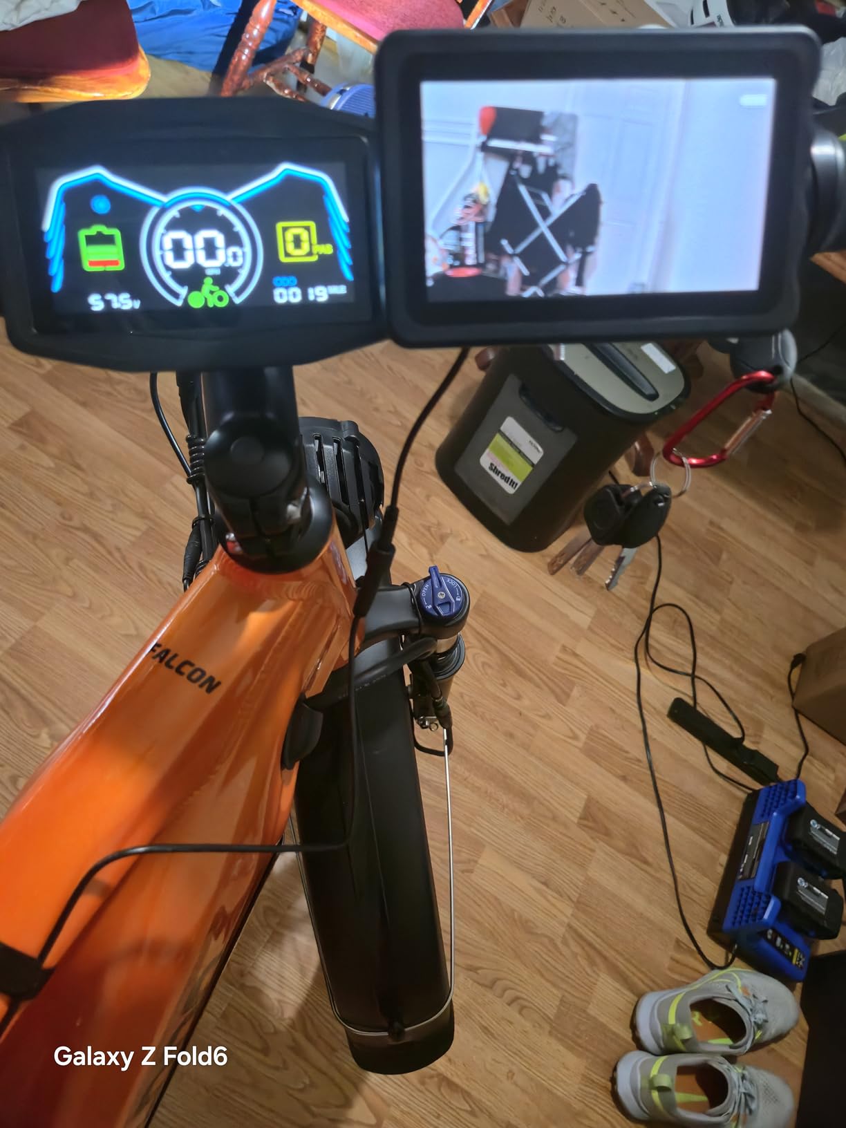 Fitense Bike Camera 360° Rotatable 4.3