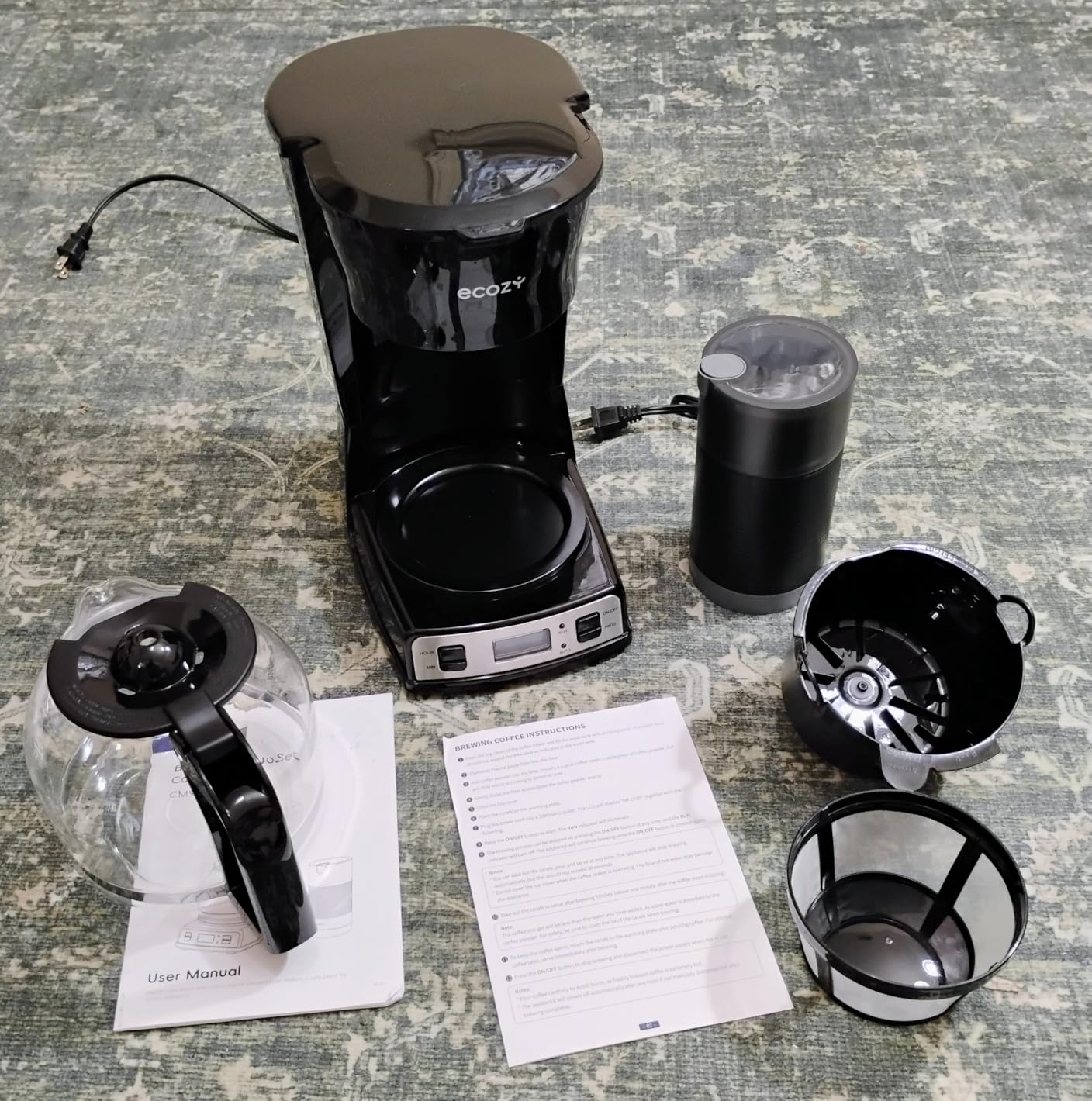 ecozy 4-in-1 Espresso Machine and Coffee Maker Combo with Milk Frother customer photo 2