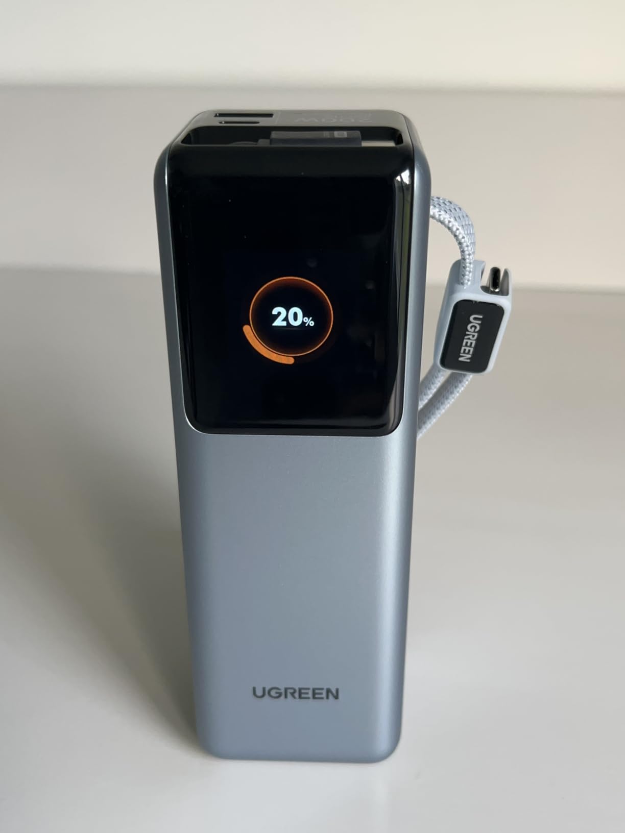 UGREEN Nexode Pro 25000mAh 200W Retractable Cables Power Bank for iPhone customer photo 2