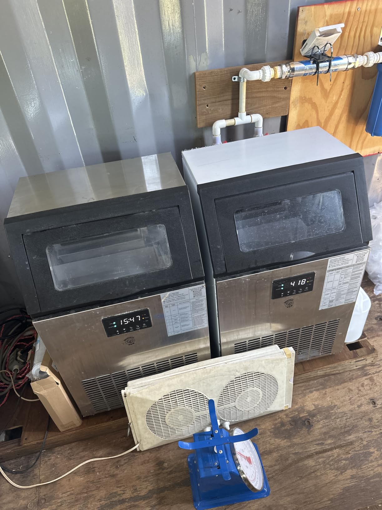 Commercial Under Counter Ice Maker 100 Lbs/Day with 30 LBS Storage Bin customer photo 2