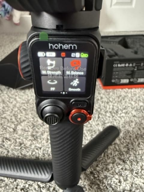 Hohem iSteady MT3 Pro 4-in-1 Camera Gimbal Stabilizer for Mirrorless/Action Cameras/Smartphone, AI Tracker, Detachable Touchscreen Controls, Fill Light, 2.5KG Payload, for Canon/Nikon/Sony/Fujifilm customer photo 1